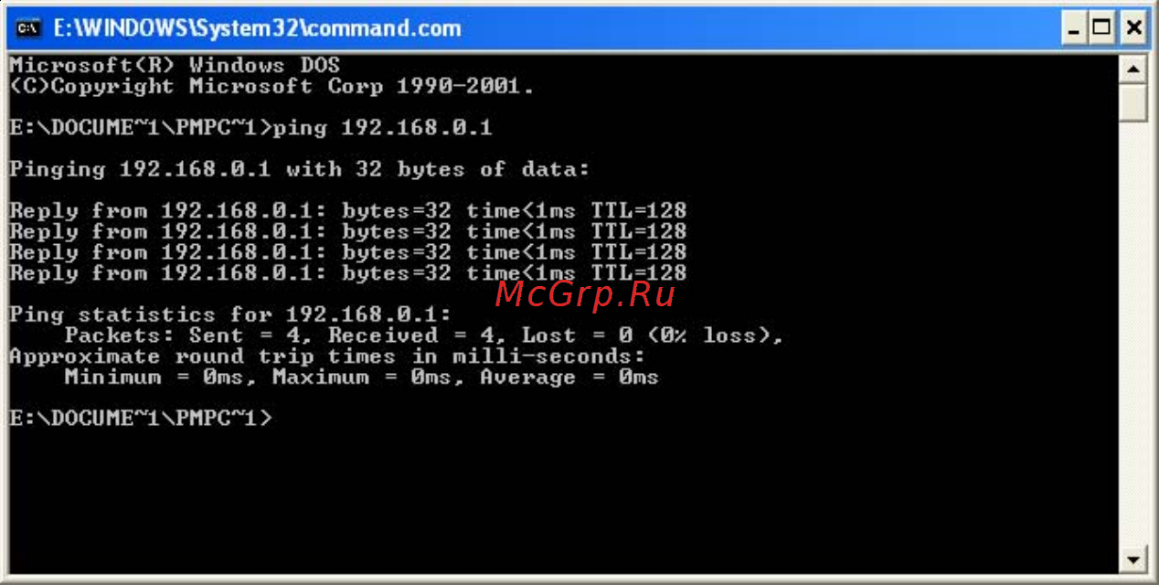 D-Link DCS-3220G [127/143] How to ping your ip address