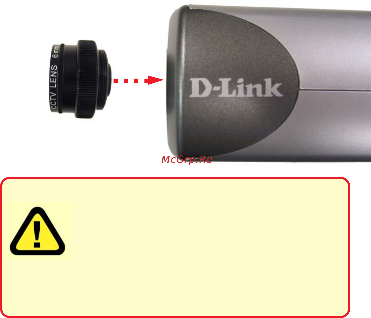 D-Link DCS-3220G [134/143] Replacing the lens