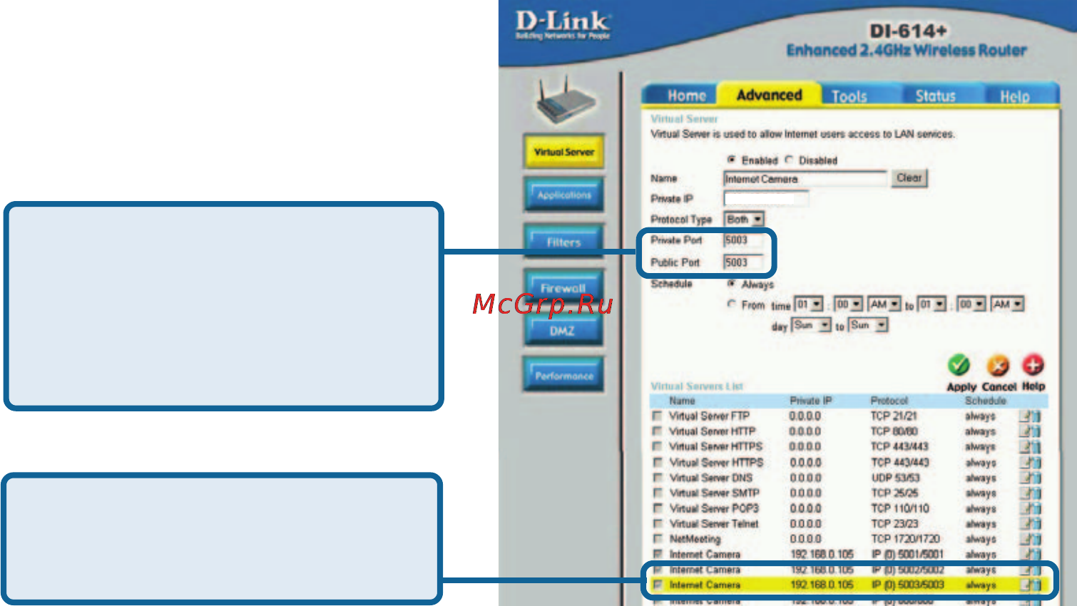 D-Link DCS-3220G [31/143] Using configuring the dcs 3220g with a nat router continued