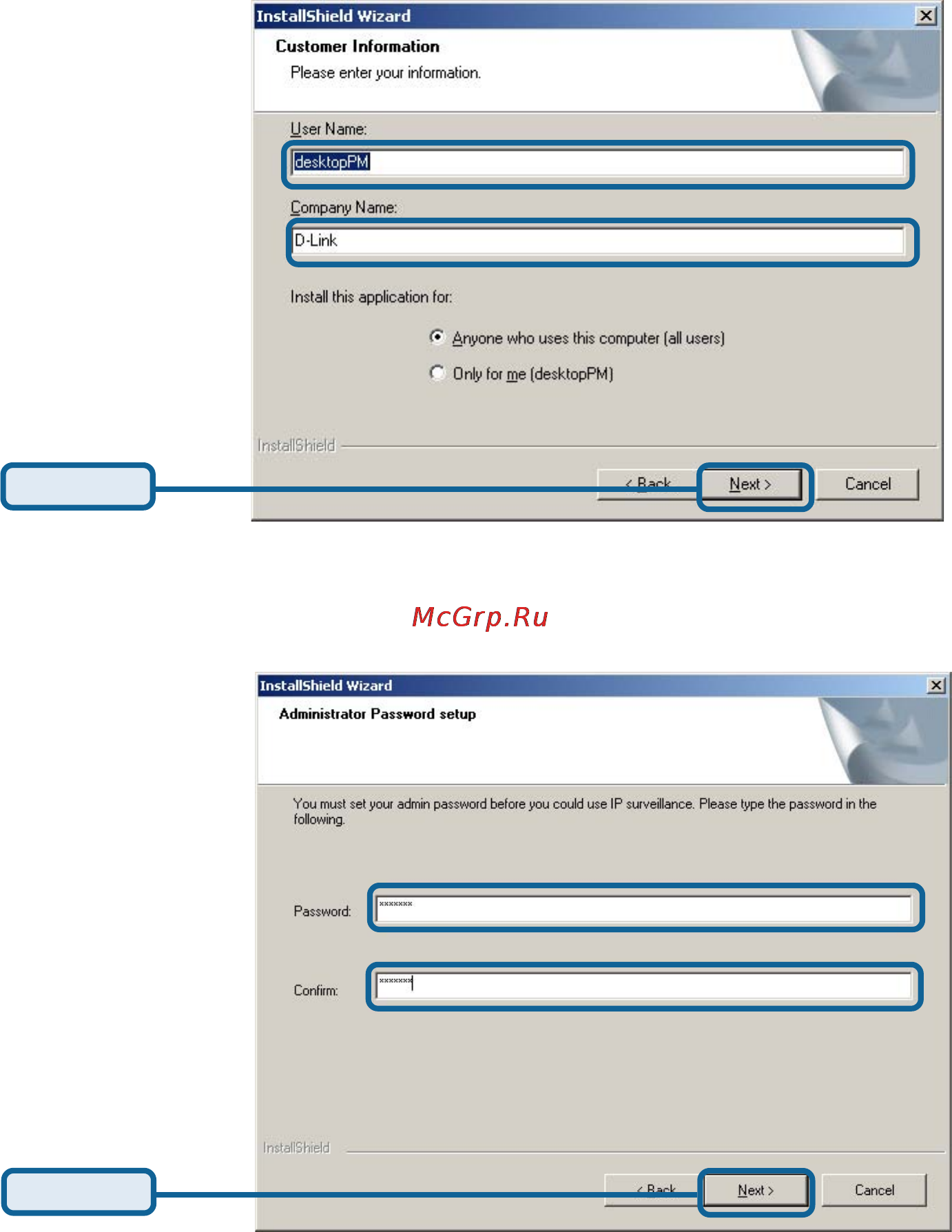 D-Link DCS-3220G [67/143] Using ip surveillance software continued