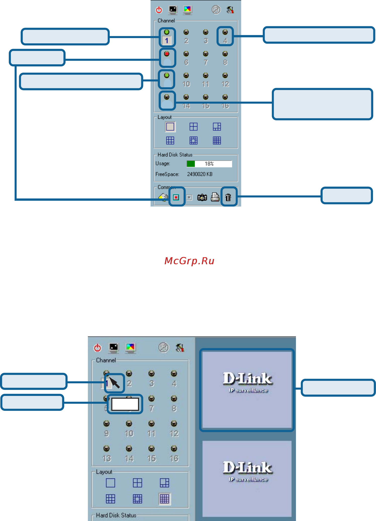 D-Link DCS-3220G [87/143] Using ip surveillance software continued