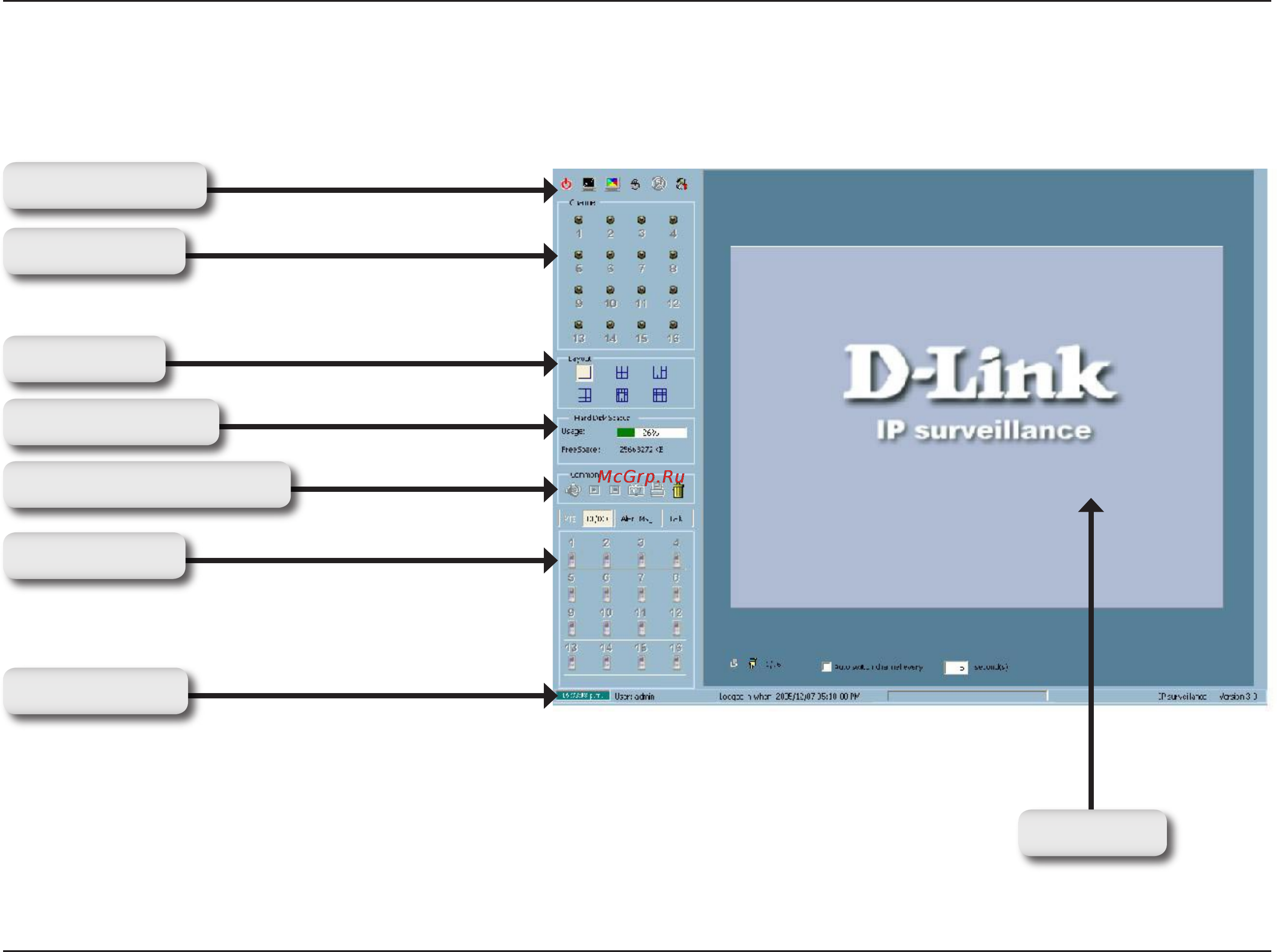 D-Link DCS-5220 [71/153] Application layout and functionalities