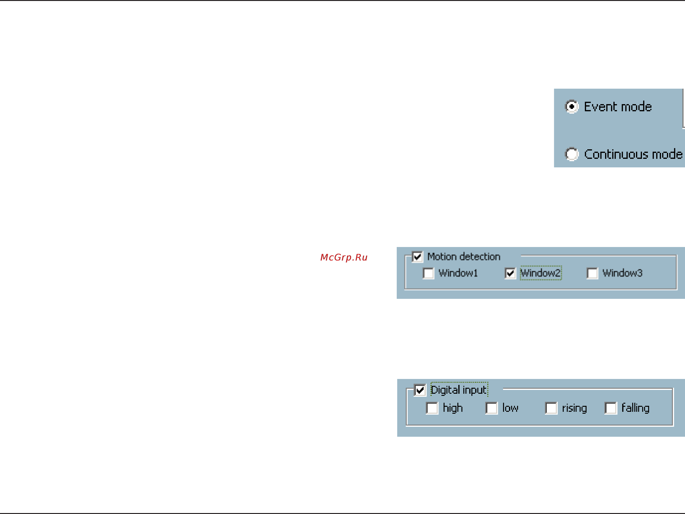 D-Link DCS-5220 [89/153] Schedule in event mode