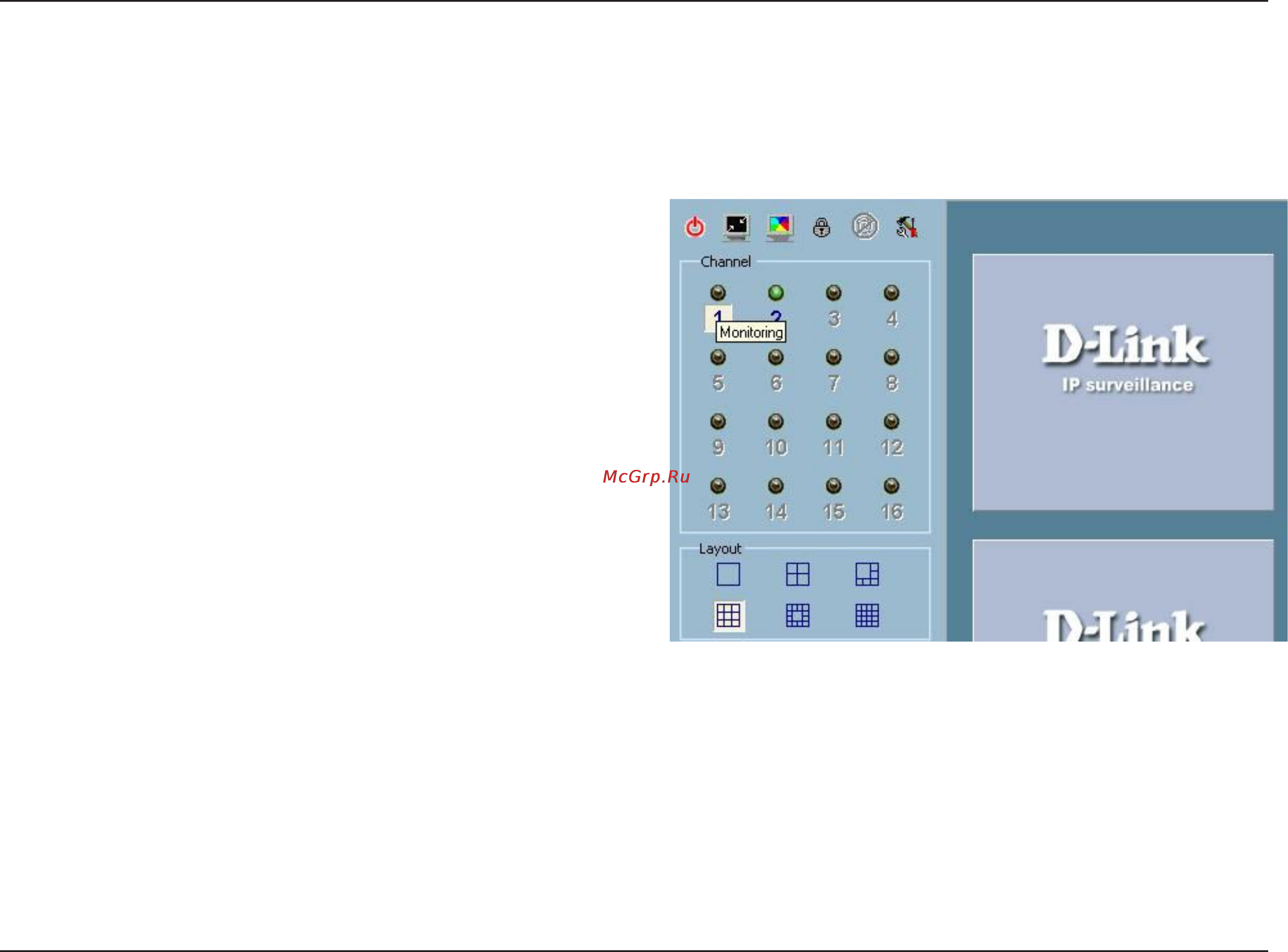 D-Link DCS-5220 [94/153] Show the video of a specified channel