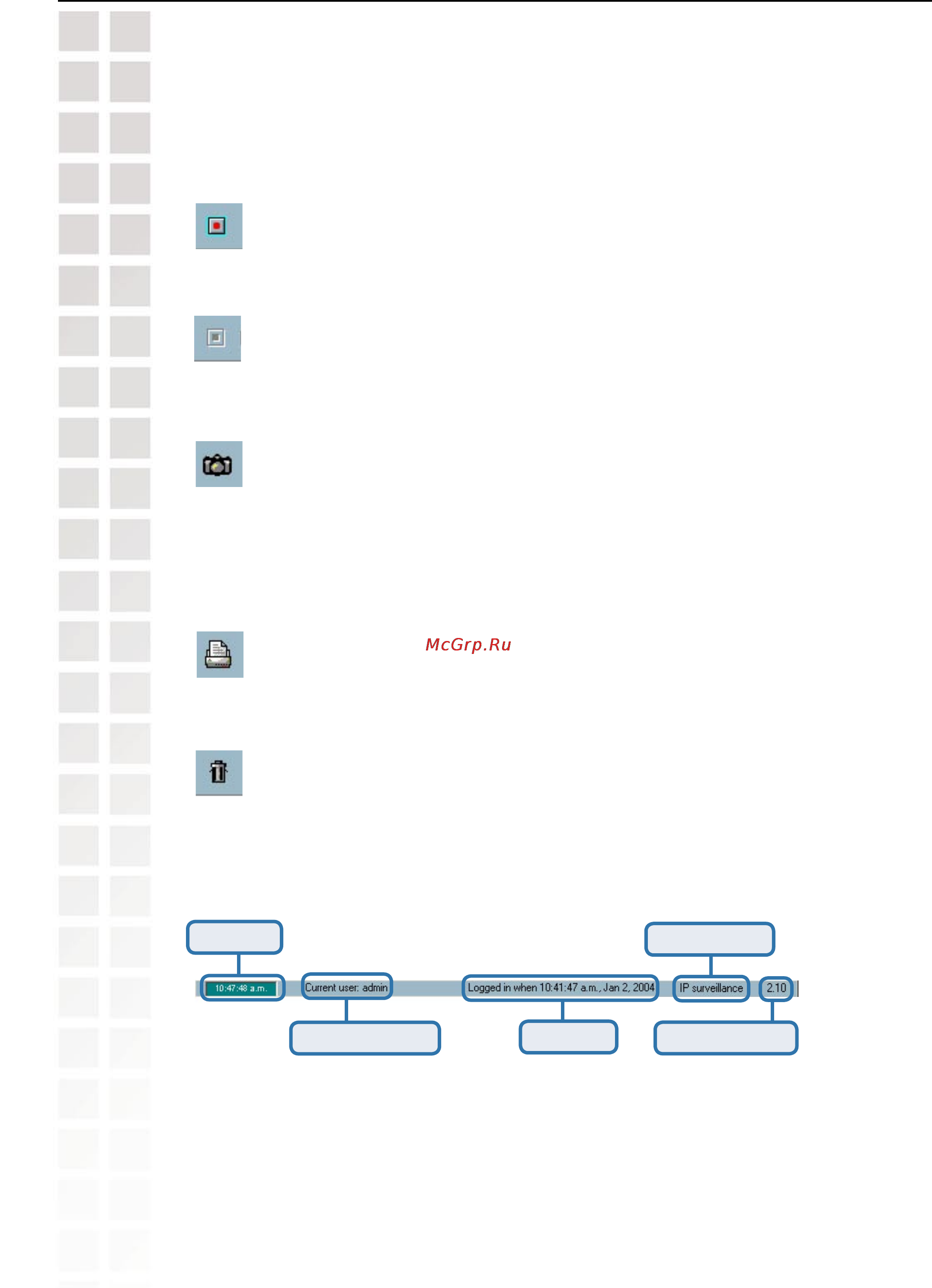 D-Link DCS-920 [101/145] Monitor program continued