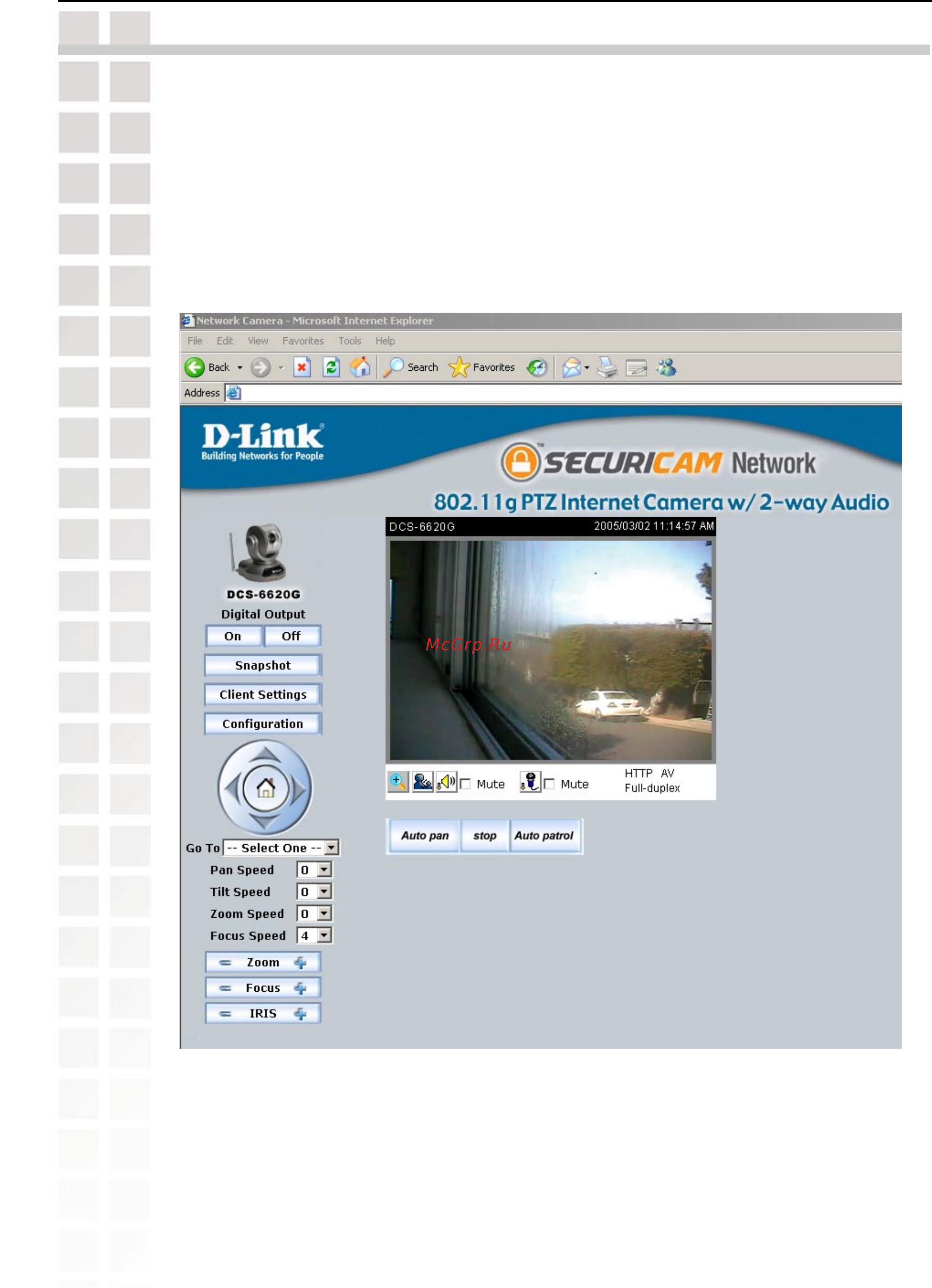 D-Link DCS-6620G [33/145] Viewing your camera