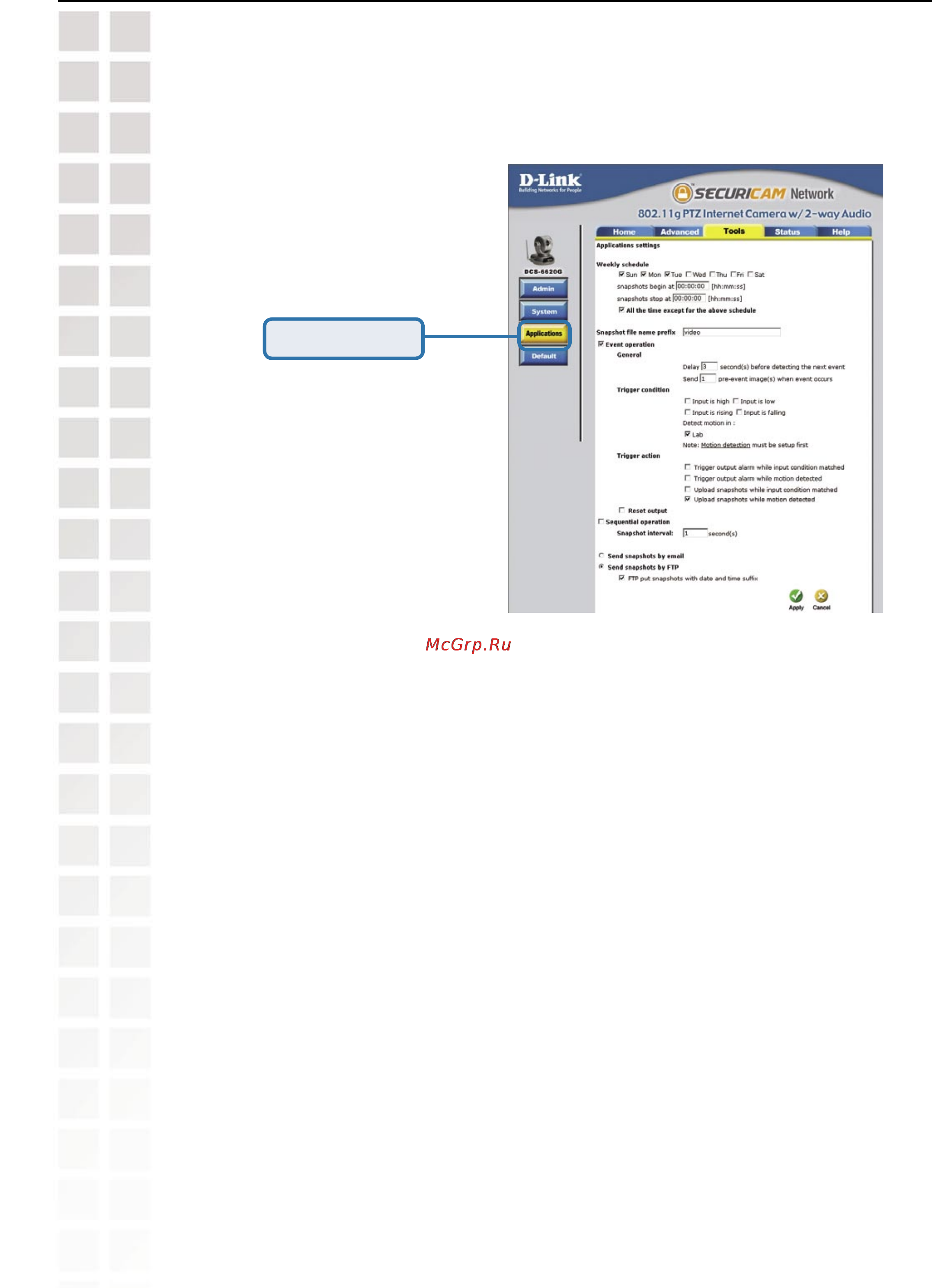 D-Link DCS-6620G [68/145] D link systems inc