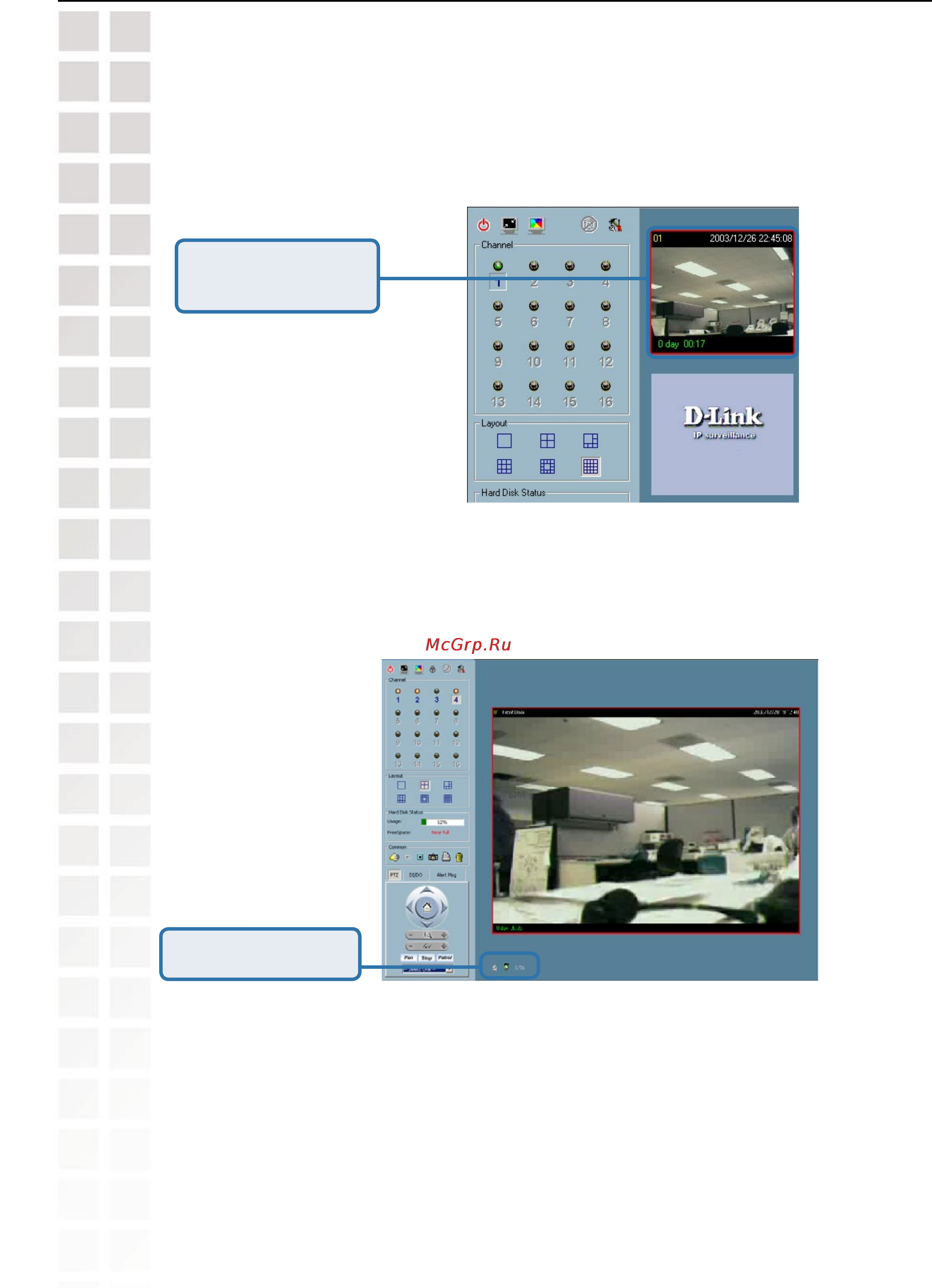 D-Link DCS-6620G [95/145] Monitor program continued