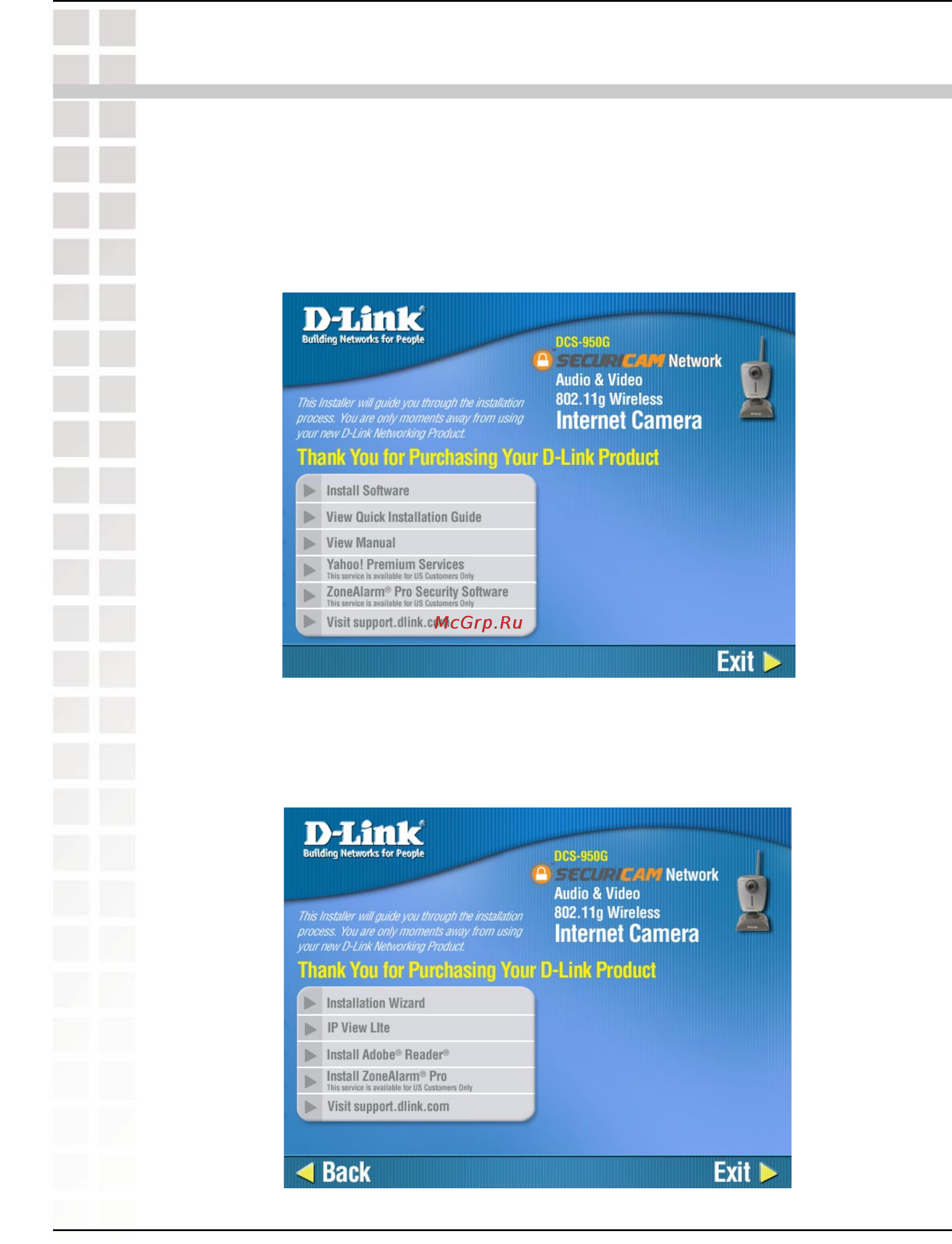 D-Link DCS-950G [13/96] Using the setup wizard