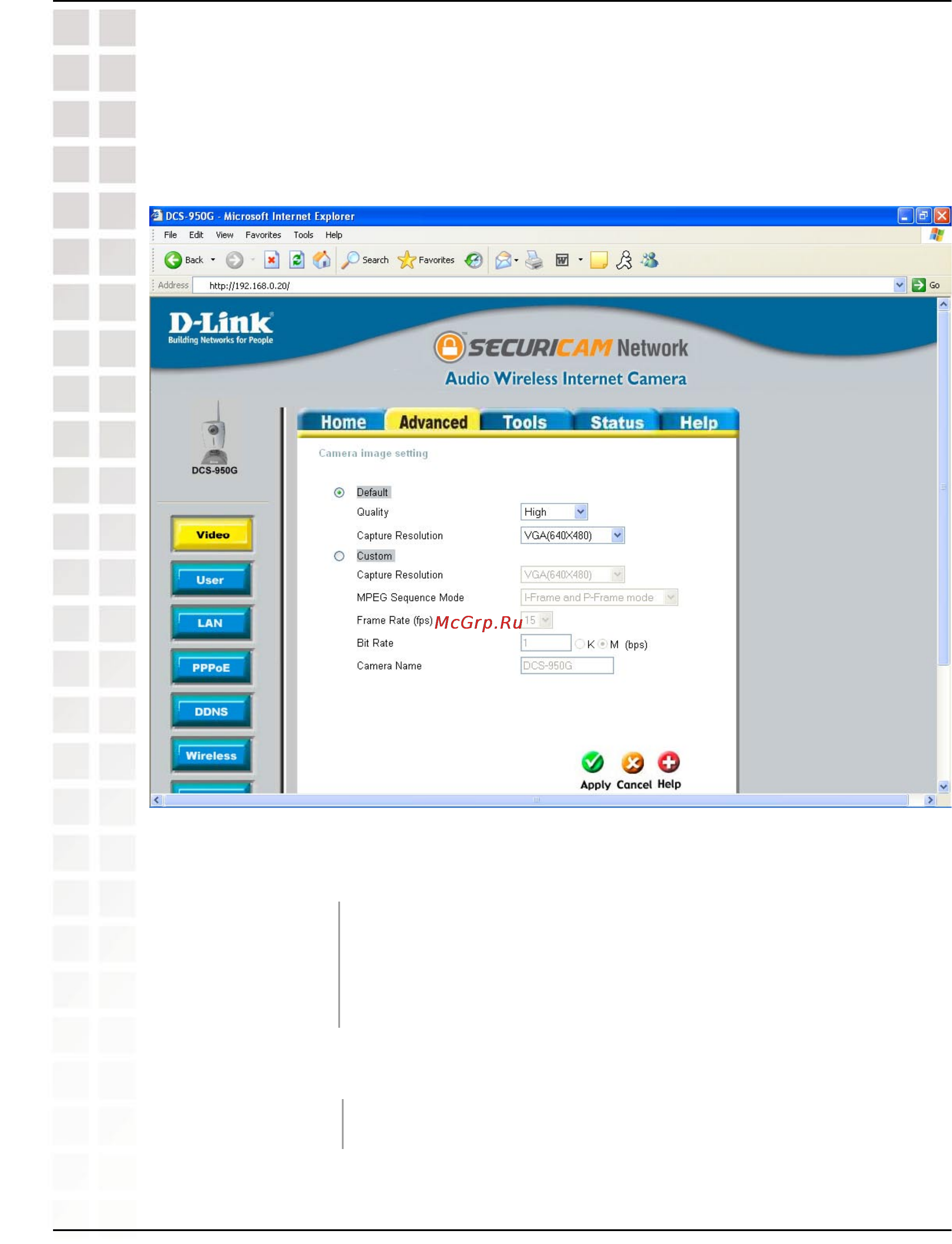 D-Link DCS-950G [28/96] Advanced