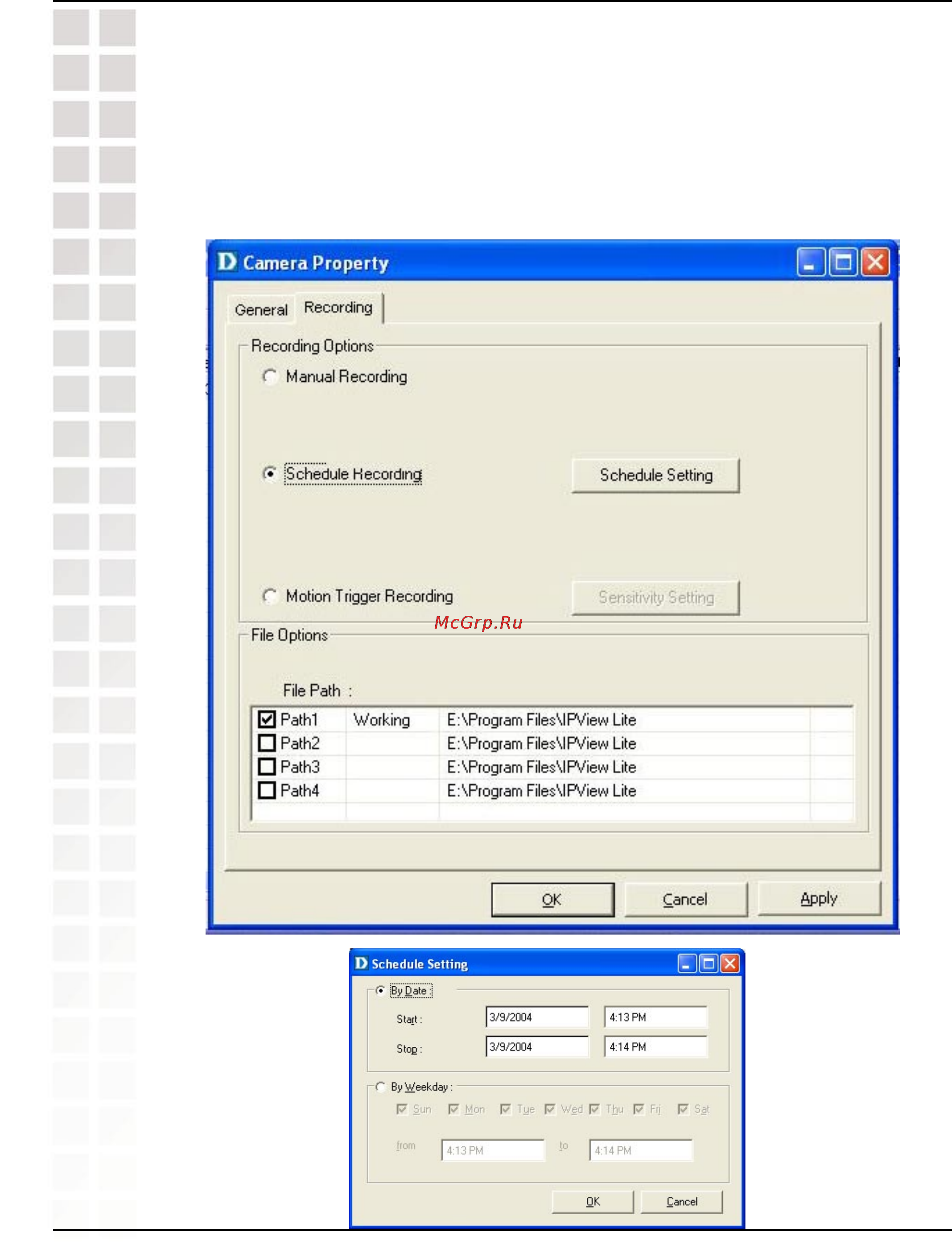 D-Link DCS-950G [68/96] Scheduled recording