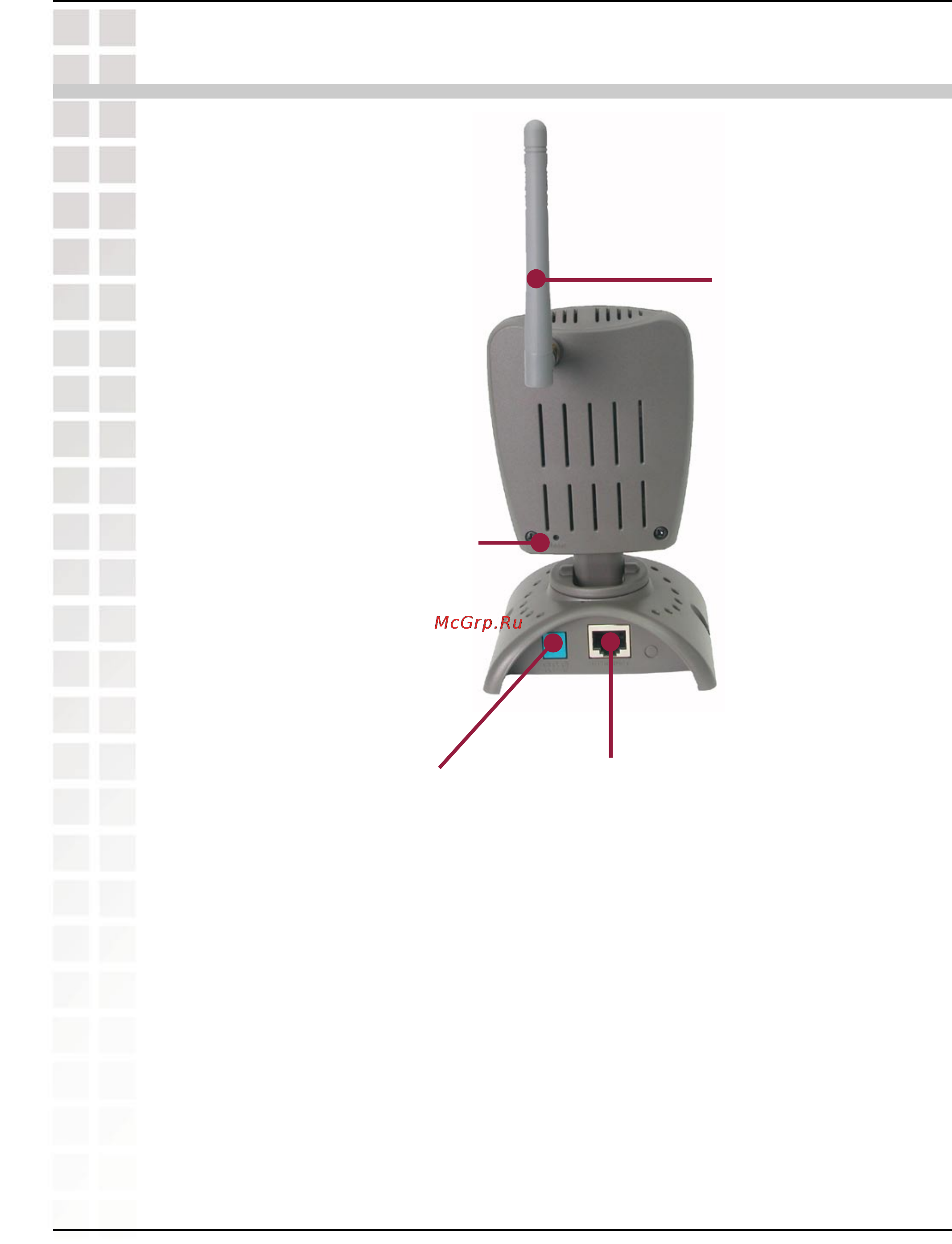 D-Link DCS-950G [8/96] Hardware overview