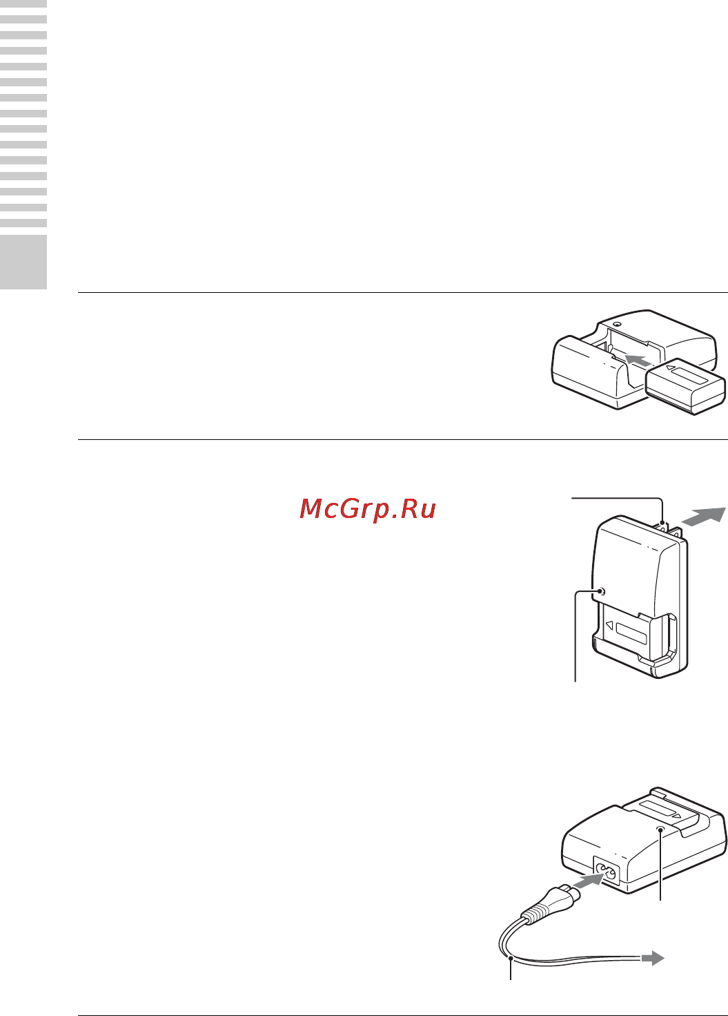 Sony NEX-C3K Black [14/177] Подготовка батарейного блока