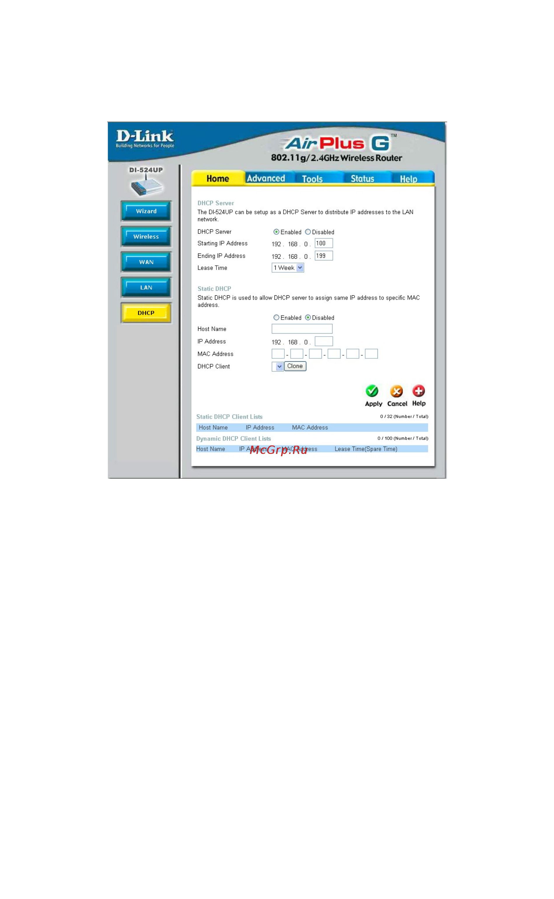 D-Link DI-524UP Инструкция по эксплуатации онлайн [32/85] 40646