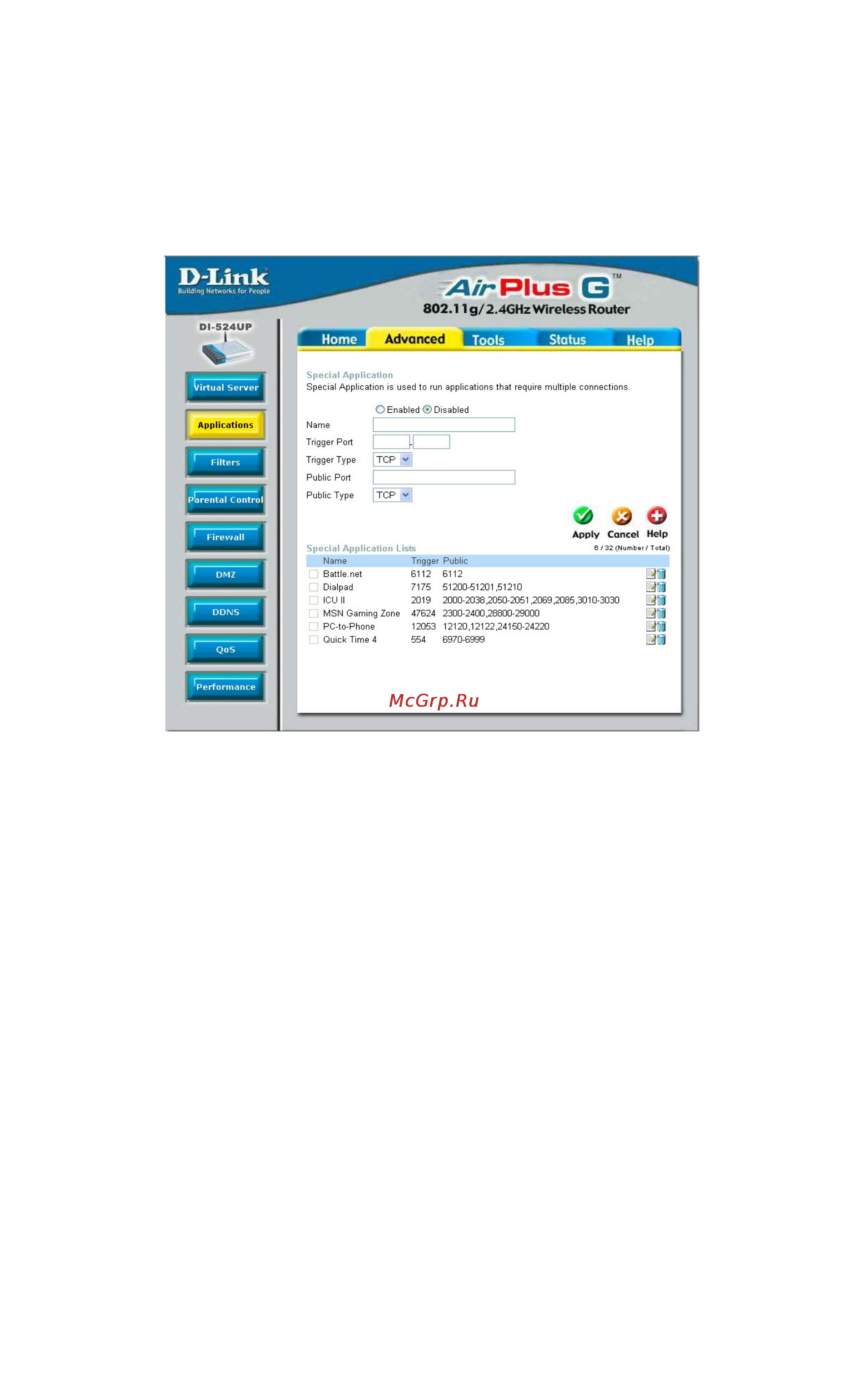 D-Link DI-524UP [36/85] Applications
