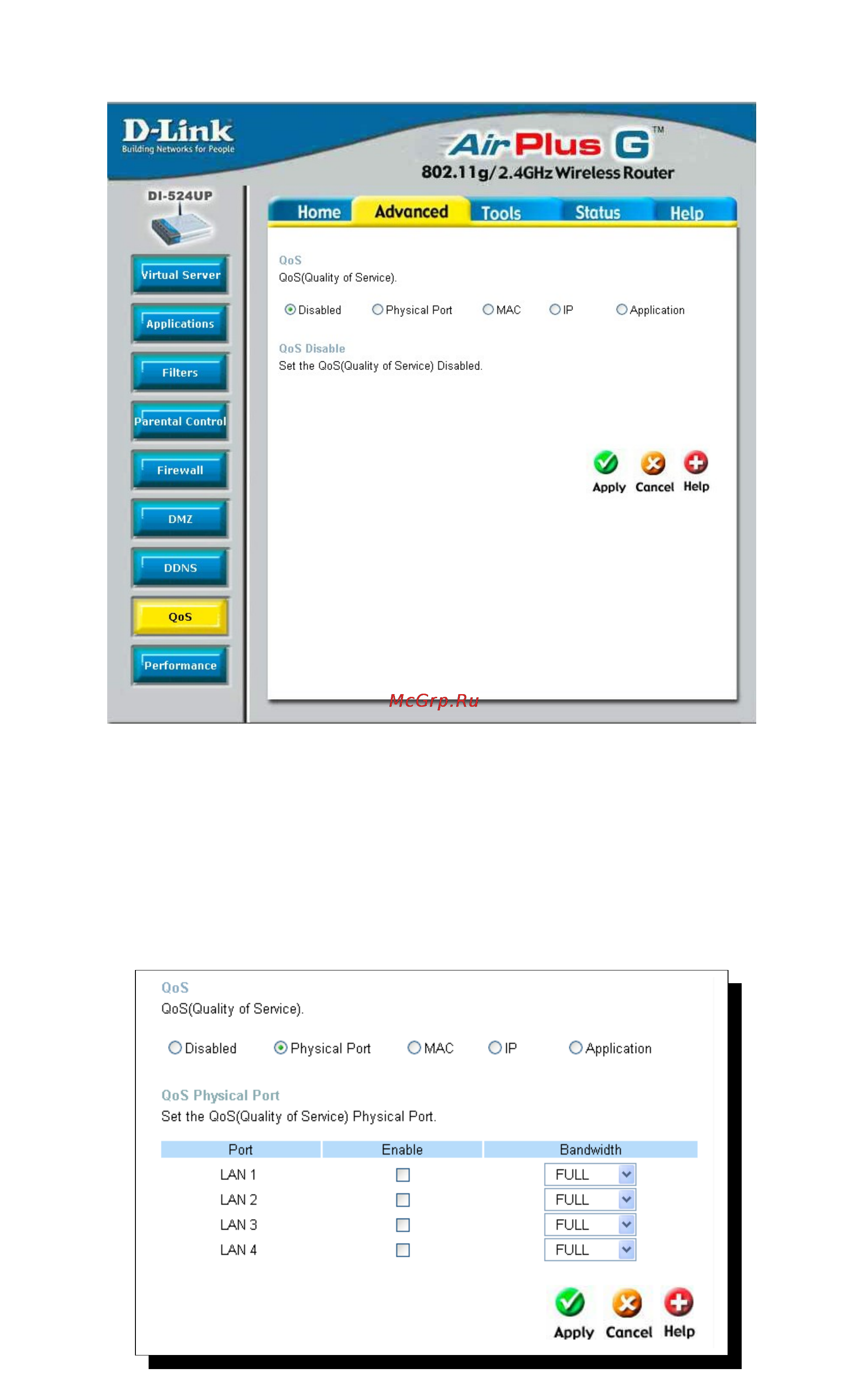 D-Link DI-524UP Инструкция по эксплуатации онлайн [46/85] 40646
