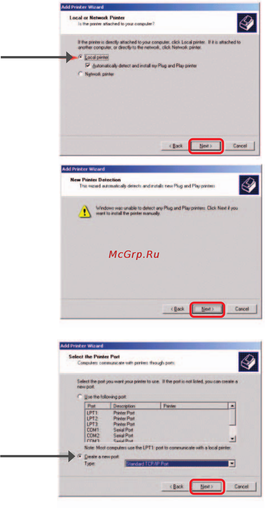 D-Link DP-G310 [44/88] Tcp ip printing for windows 2000 continued