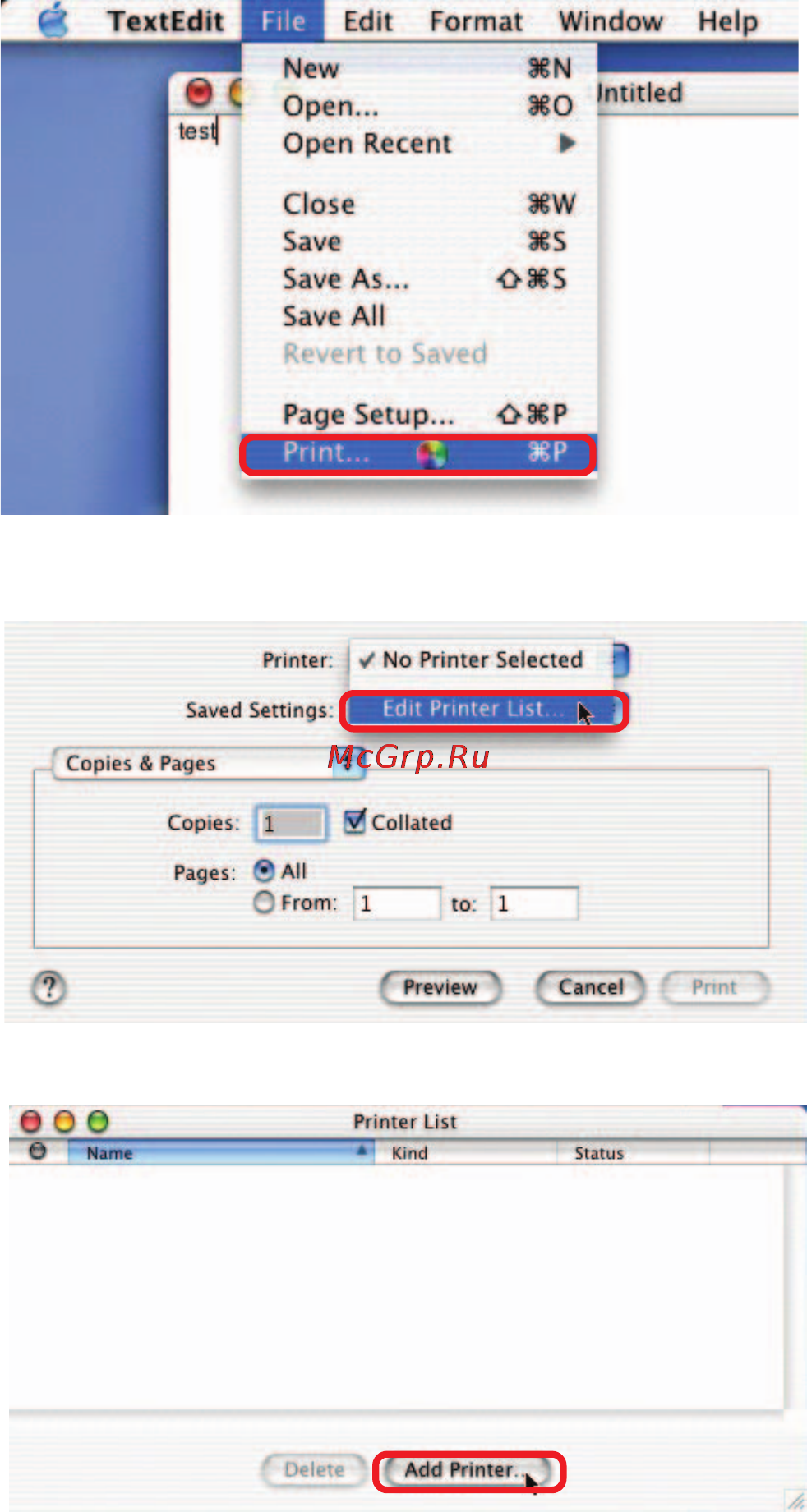 D-Link DP-G310 [64/88] Setting up apple talk or lpr printing in mac os x continued