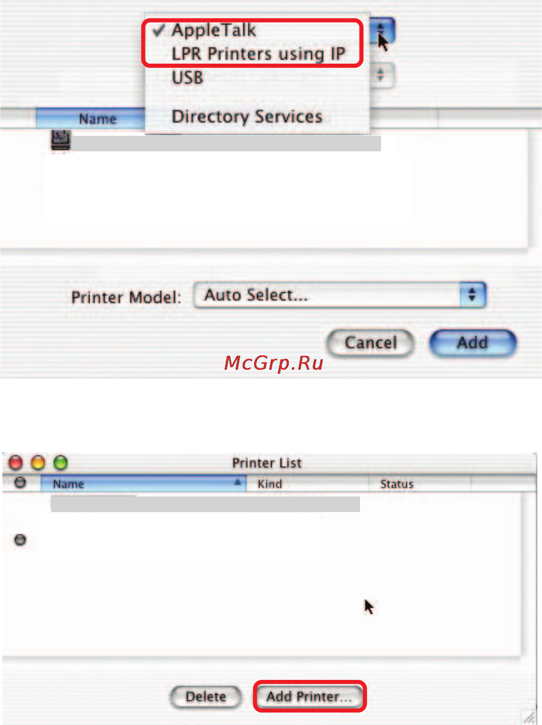 D-Link DP-G310 [65/88] Setting up apple talk or lpr printing in mac os x continued