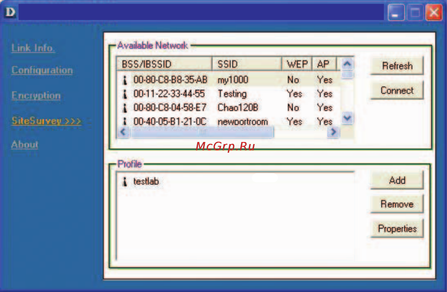 D-Link DWL-G120 [17/39] Using the configuration utility continued