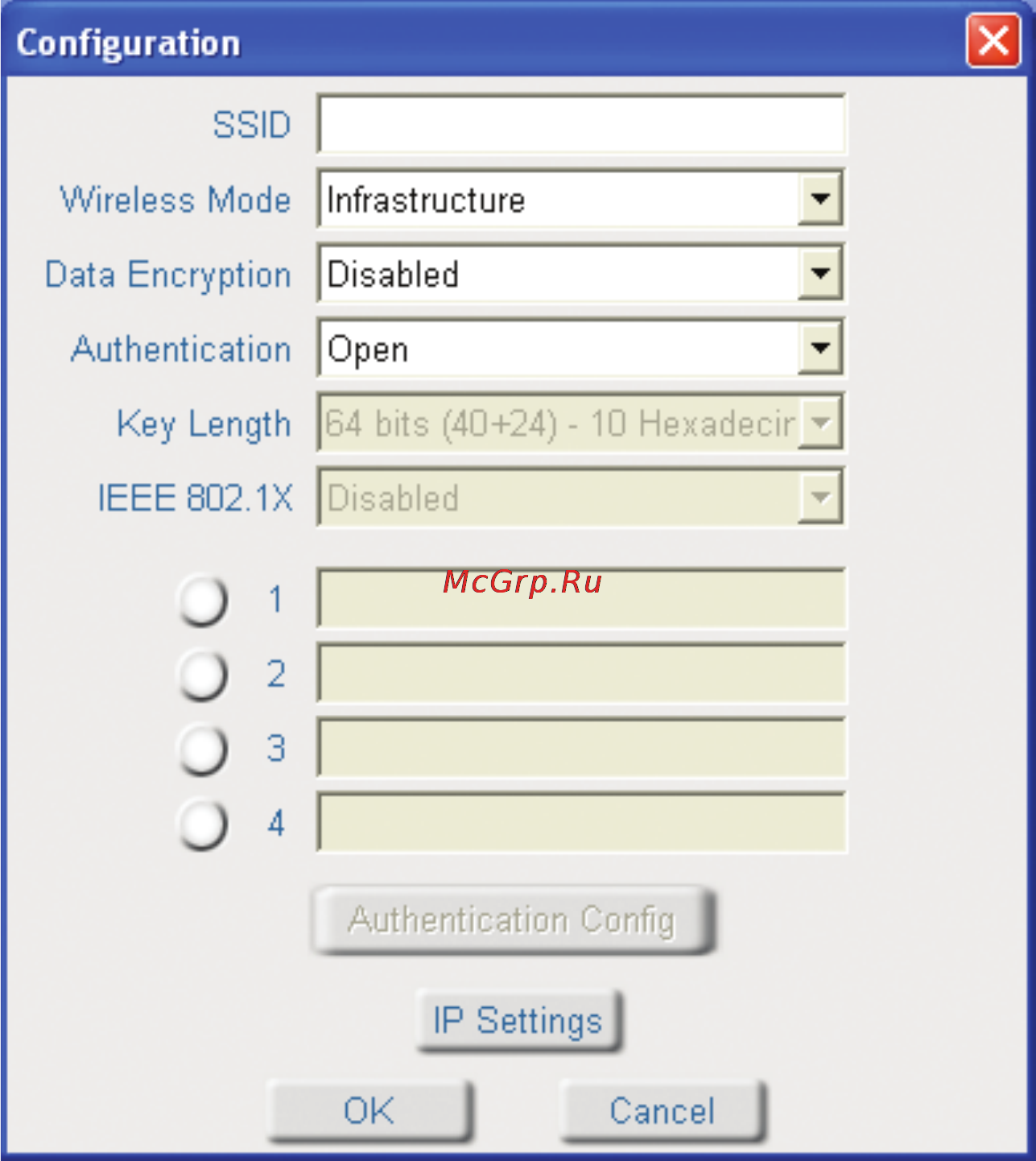 D-Link DWL-G510 [16/42] Configuration utility continued