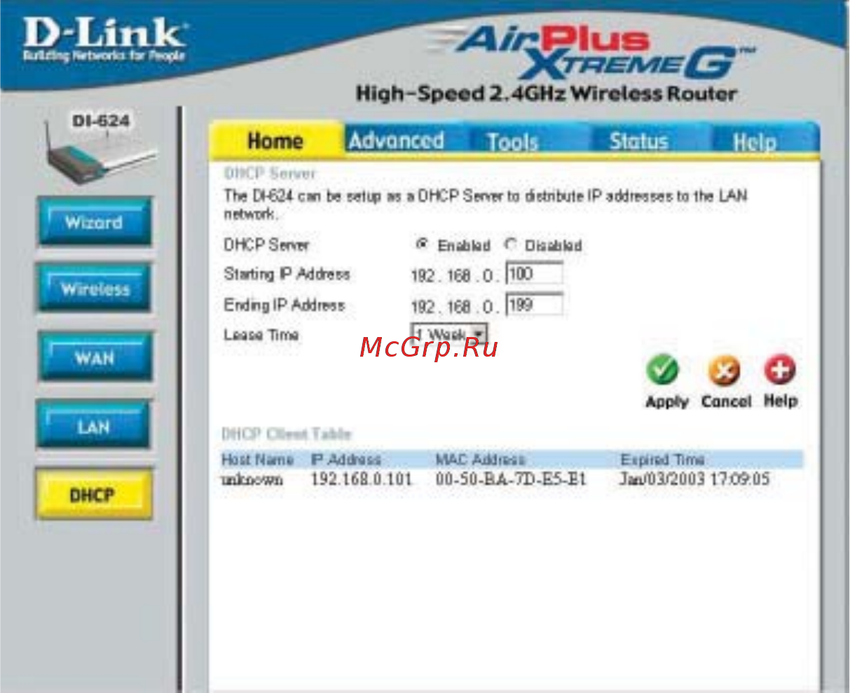 D-Link DI-624 [20/83] Using the configuration menu