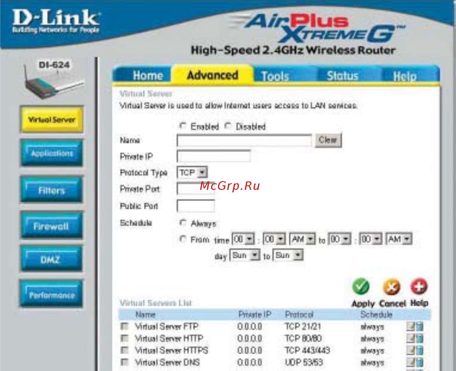 D-Link DI-624 [21/83] Using the configuration menu