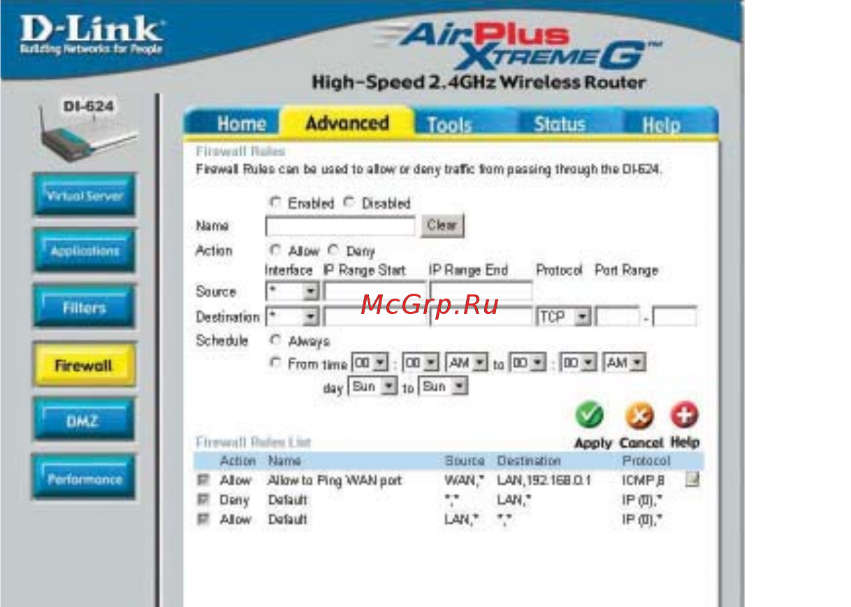 D-Link DI-624 [29/83] Using the configuration menu