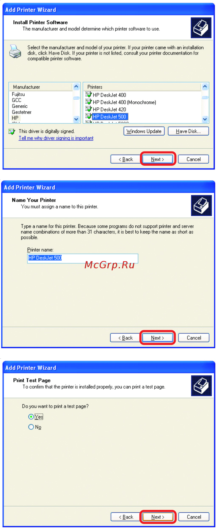 D-Link DI-624 [59/83] Networking basics adding a local printer