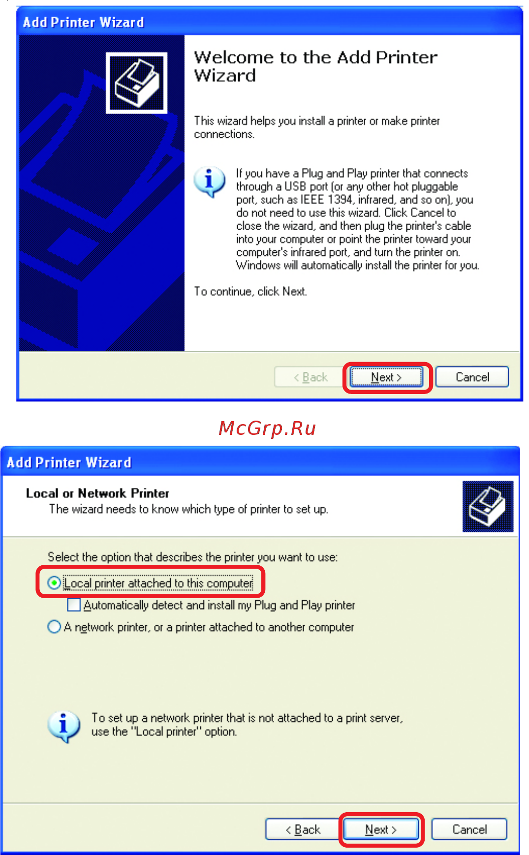 D-Link DI-624 [65/83] Networking basics sharing an lpr printer