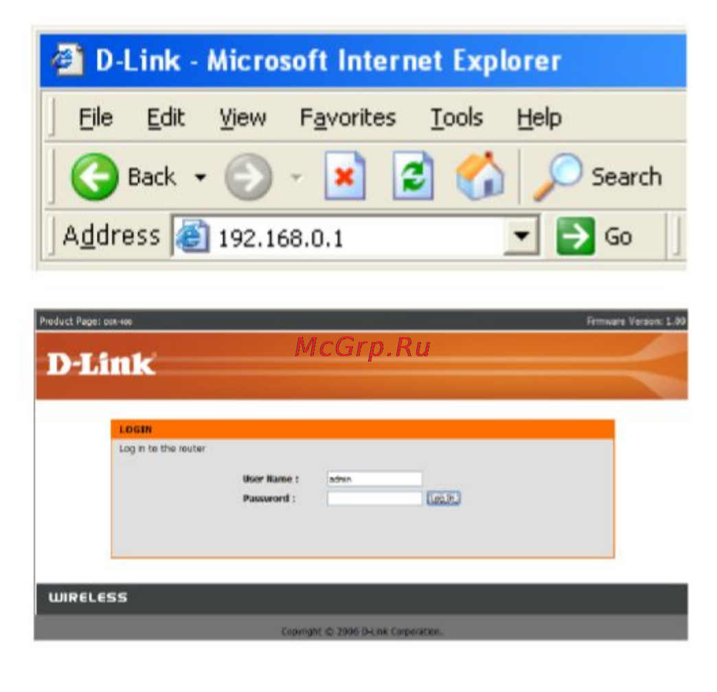 D-Link DIR-450 [15/104] Web интерфейс настройки
