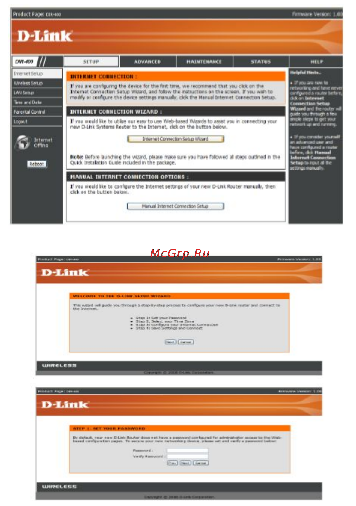 D-Link DIR-450 [16/104] Мастер установки