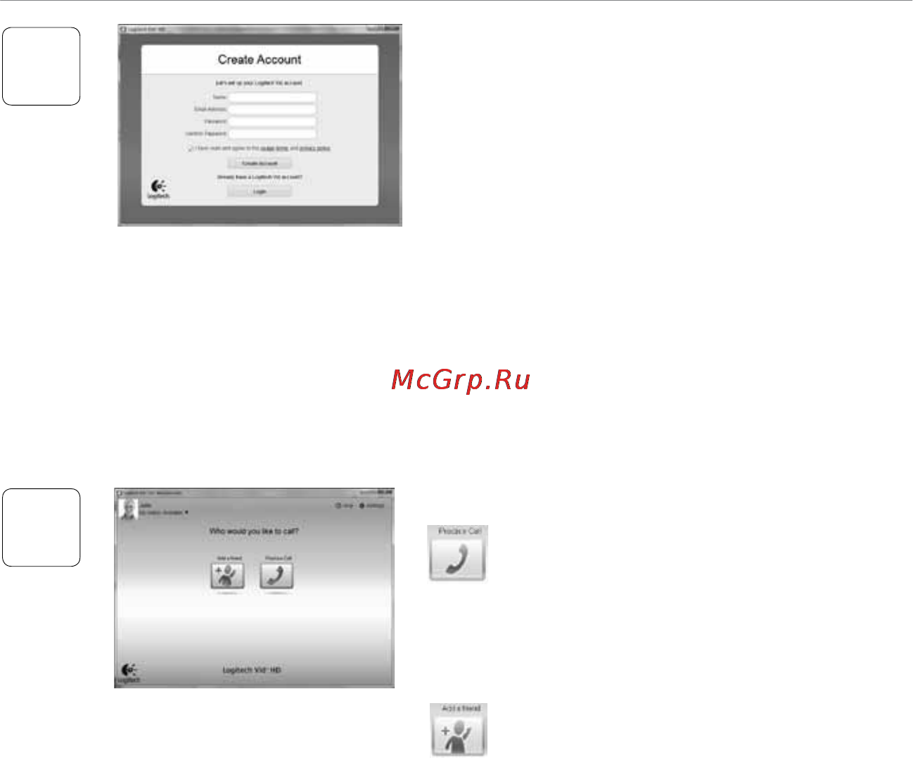 Logitech HD WEBCAM C525 Инструкция по эксплуатации онлайн [29/104] 40849