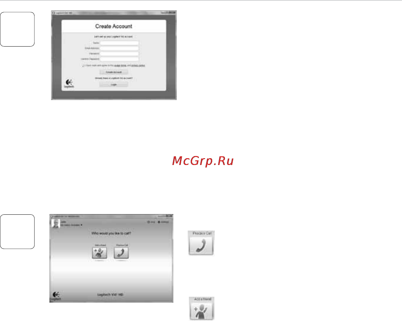 Logitech HD WEBCAM C525 Инструкция по эксплуатации онлайн [62/104] 40849