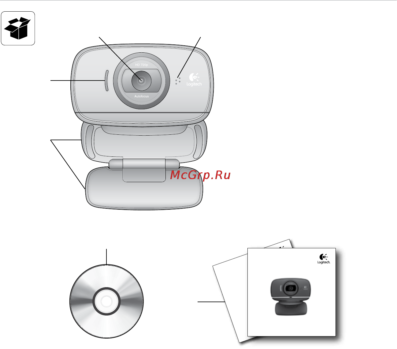 Logitech HD WEBCAM C525 Инструкция по эксплуатации онлайн [91/104] 40849