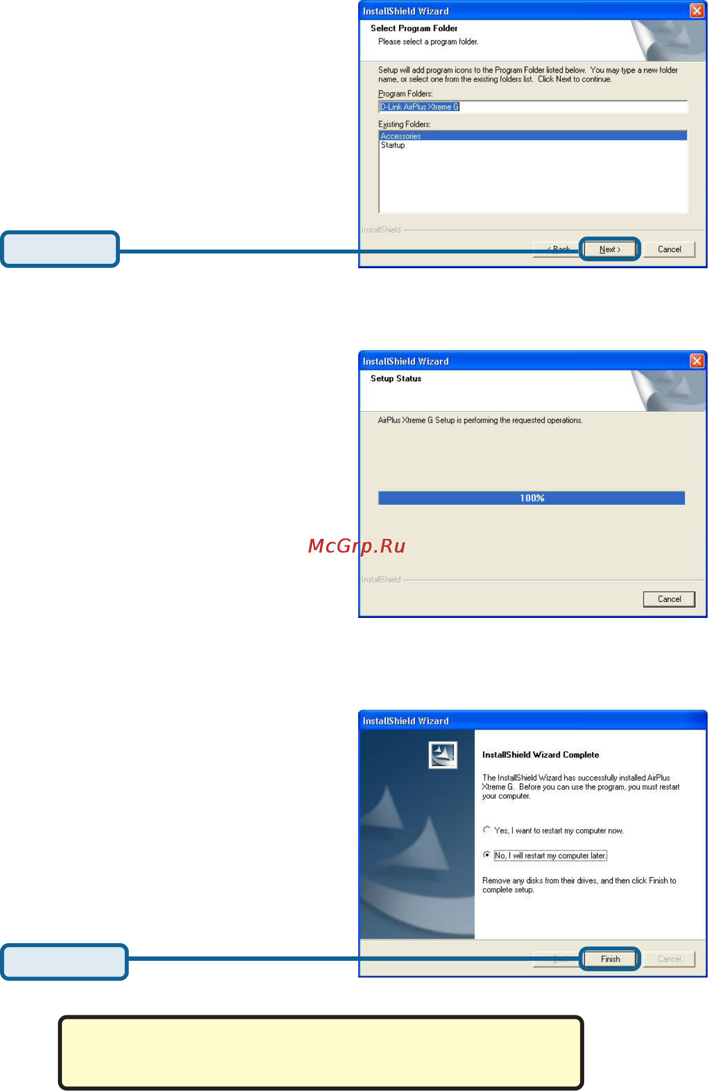 D-Link DWL-G650 [3/12] Shut down your computer