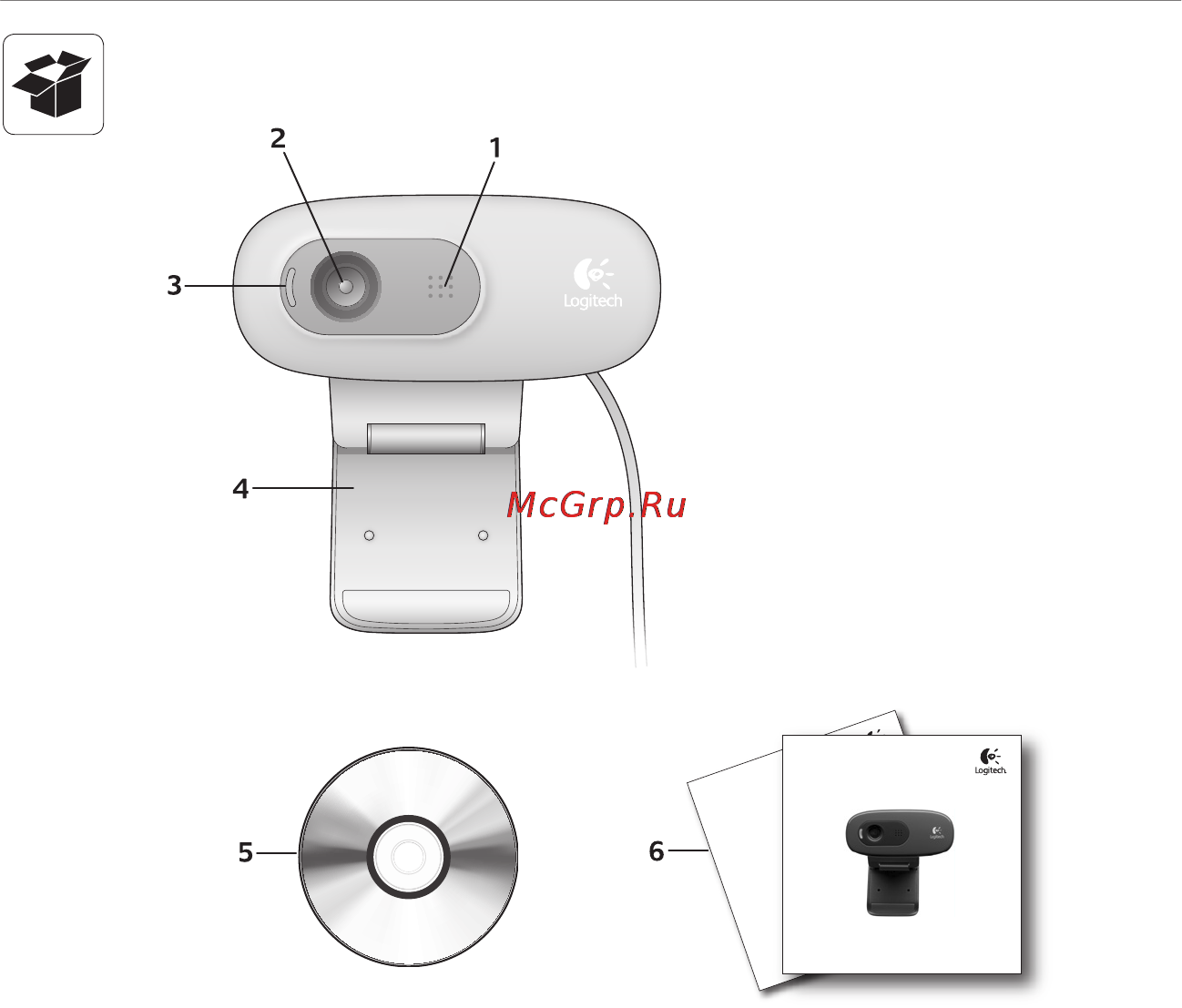 Logitech HD Webcam C270 (960-000919) Инструкция по эксплуатации онлайн [49/88] 40861