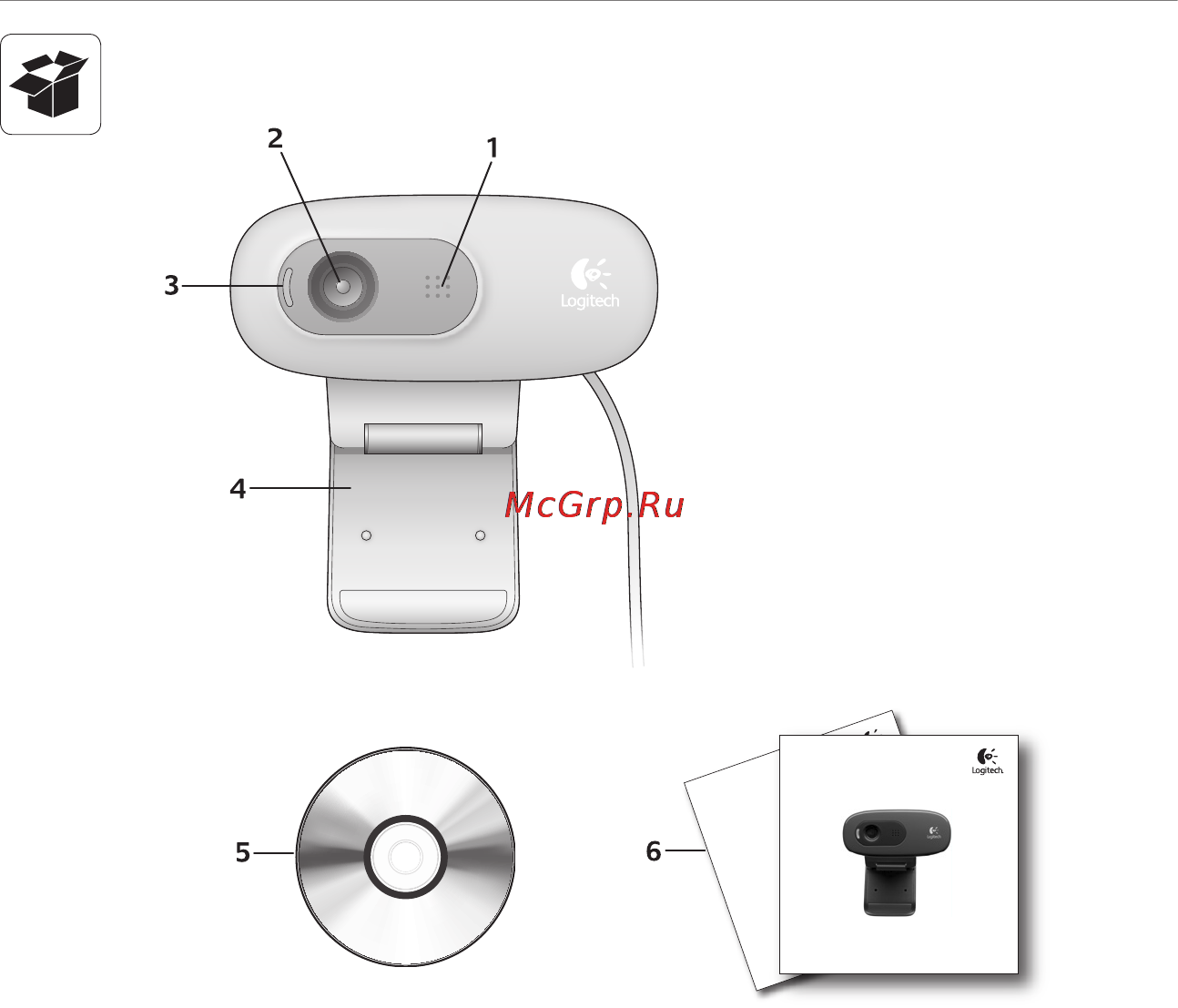 Logitech HD Webcam C270 (960-000919) Инструкция по эксплуатации онлайн [76/88] 40861