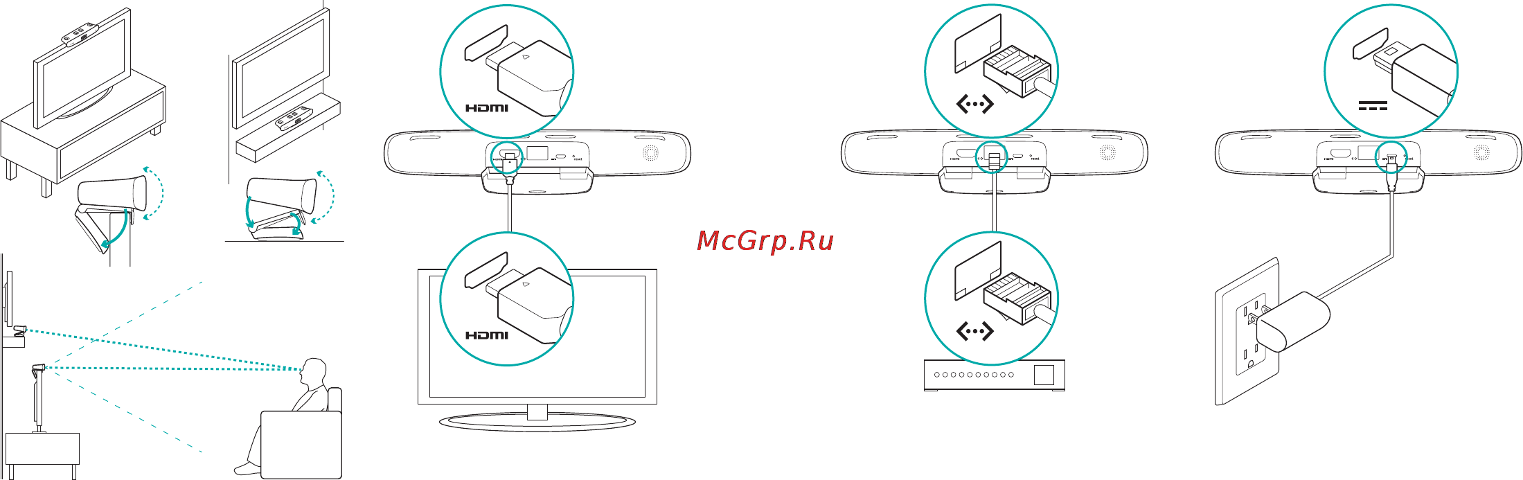 Logitech TV Cam HD Инструкция по эксплуатации онлайн [4/81] 40871