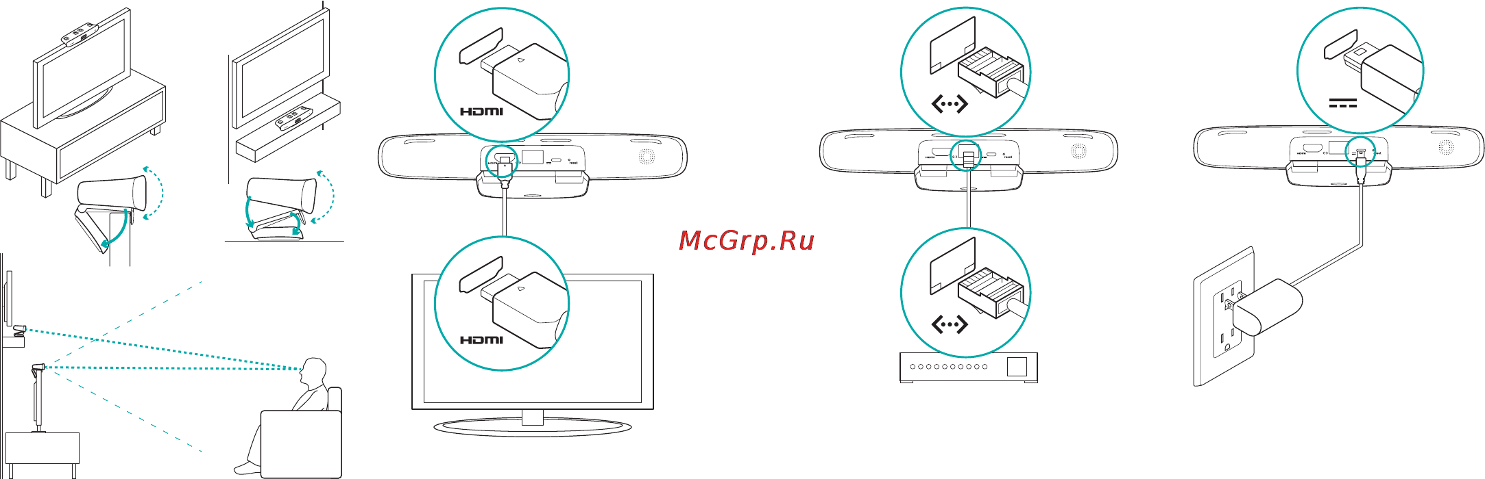 Logitech TV Cam HD Инструкция по эксплуатации онлайн [8/81] 40871