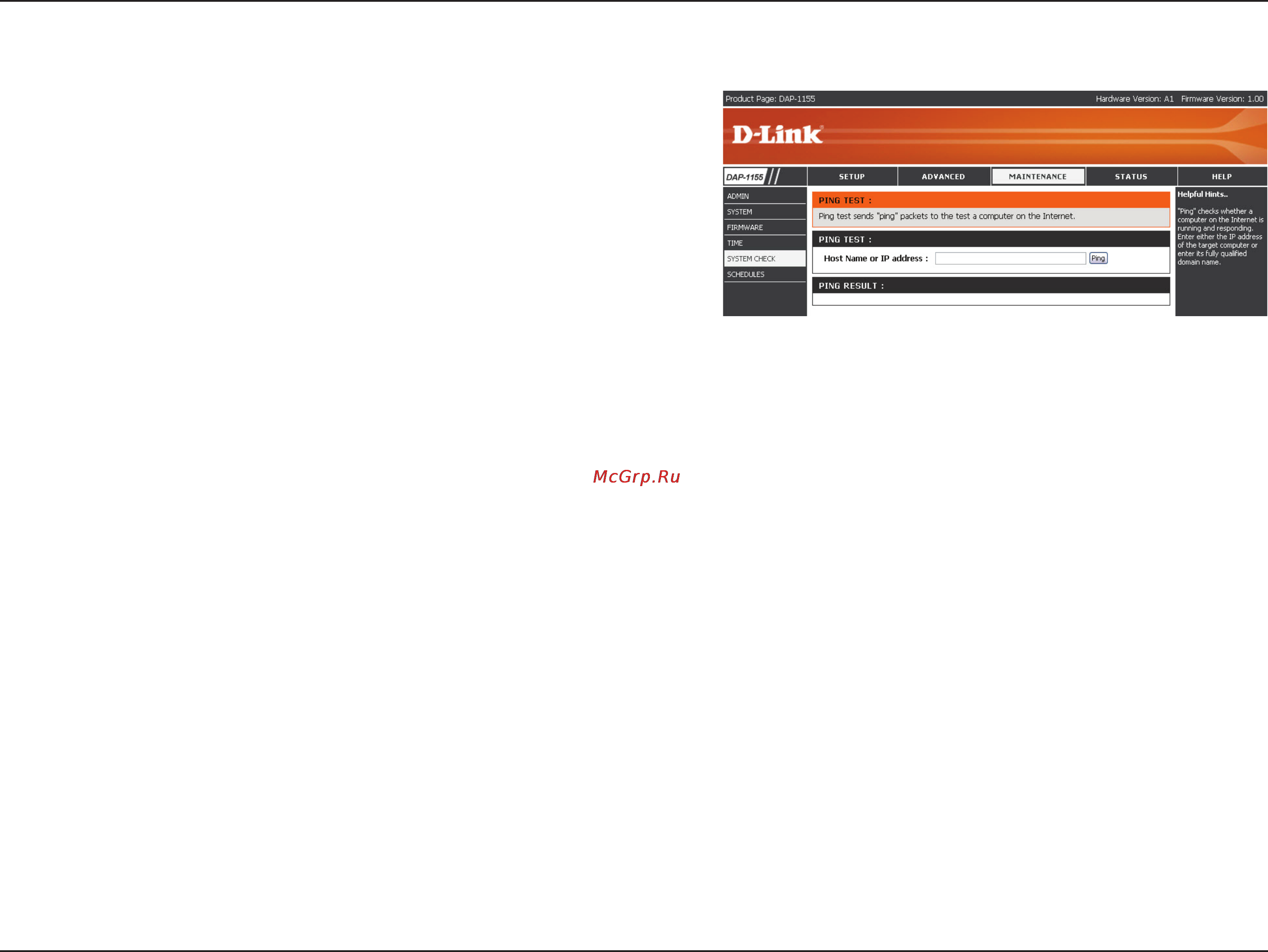 D-Link DAP-1155 [33/80] System check