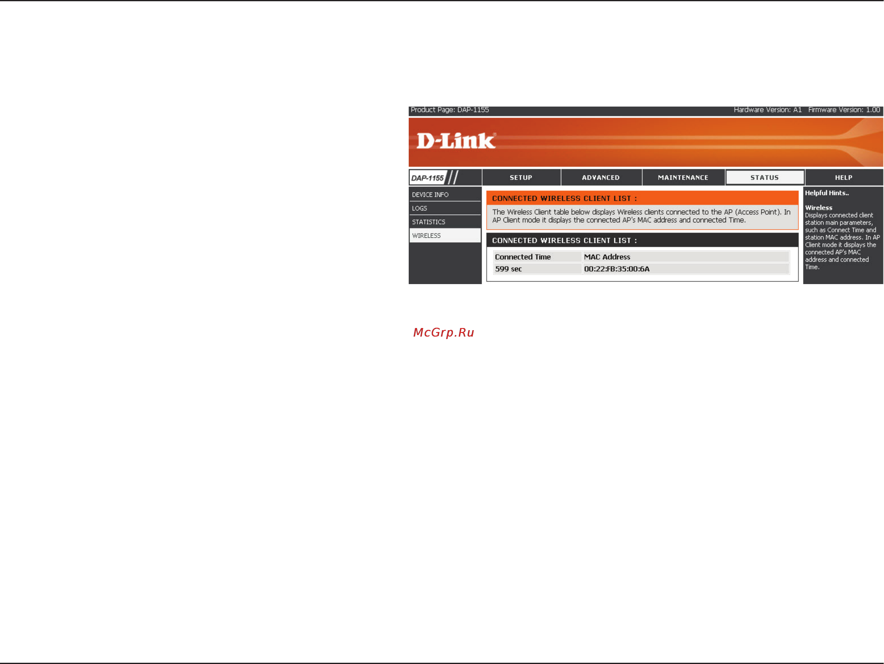 D-Link DAP-1155 [38/80] Wireless