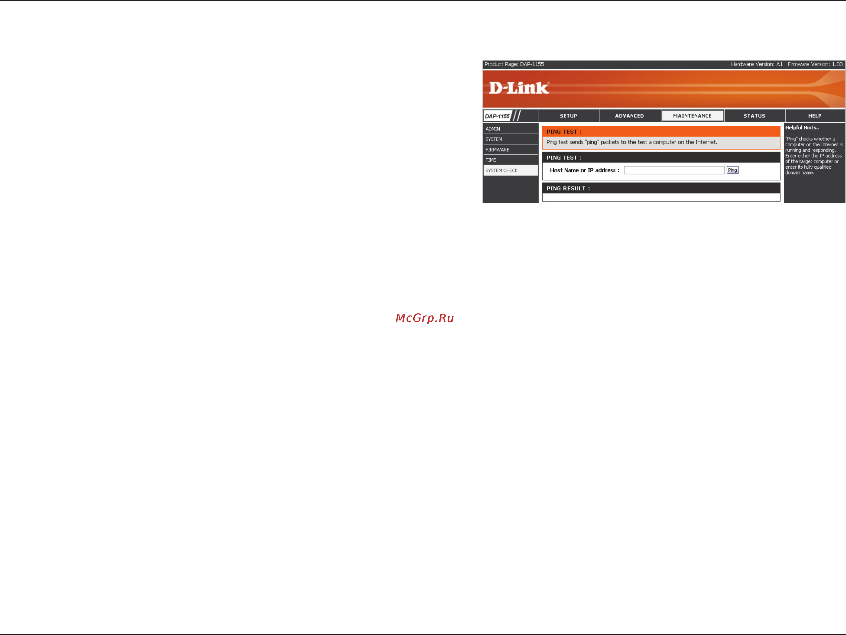 D-Link DAP-1155 [47/80] System check