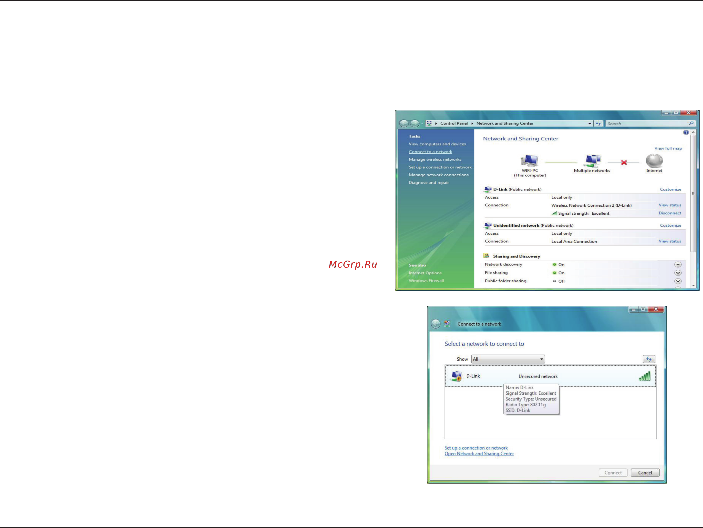 D-Link DAP-1155 [63/80] Using windows vist