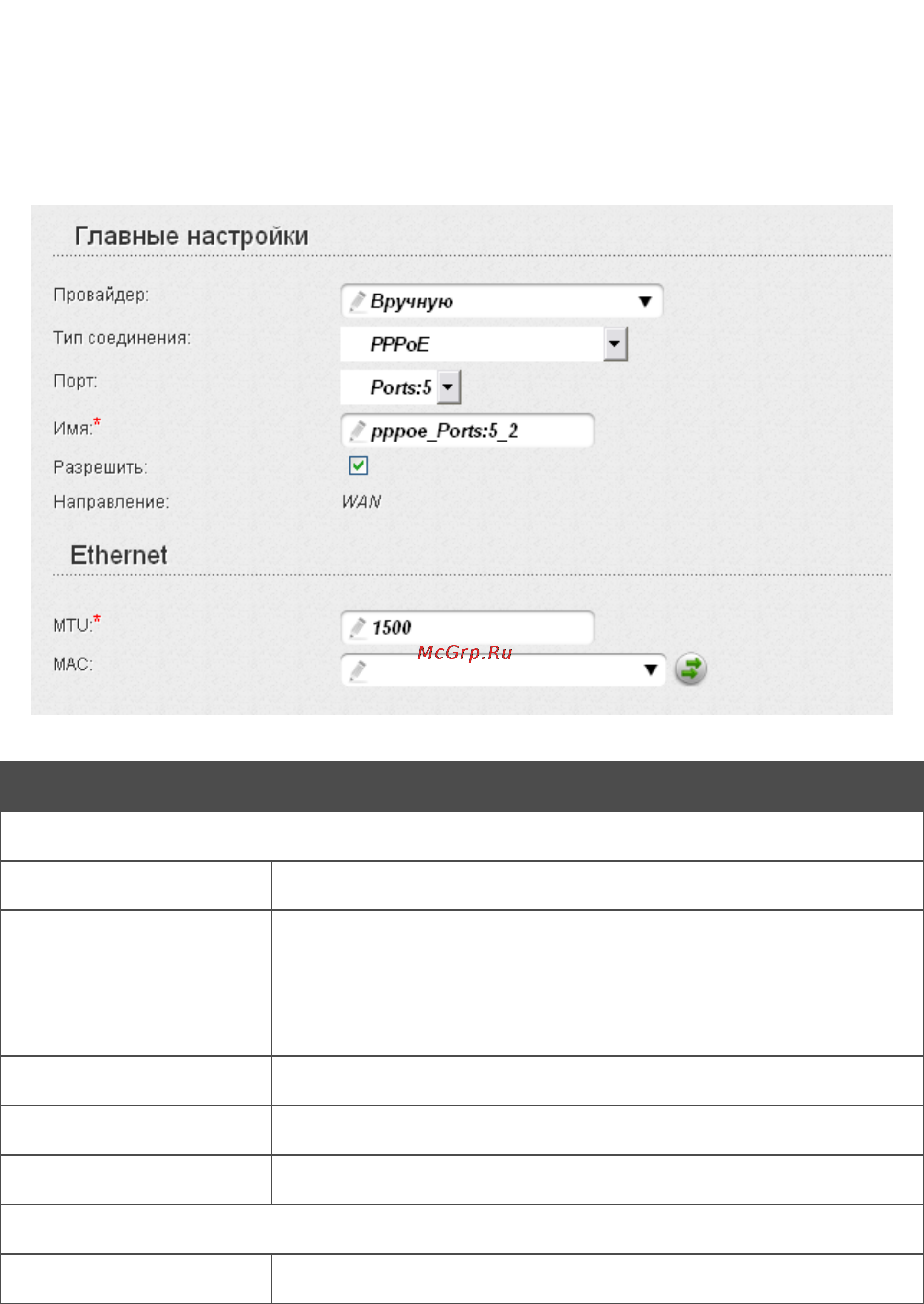 D-Link DIR-320/NRU [106/210] Wan соединение типа pppoe