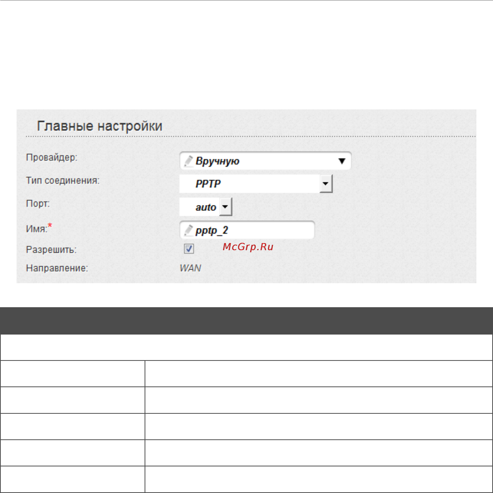 D-Link DIR-320/NRU [118/210] Wan соединение типа pptp или l2tp