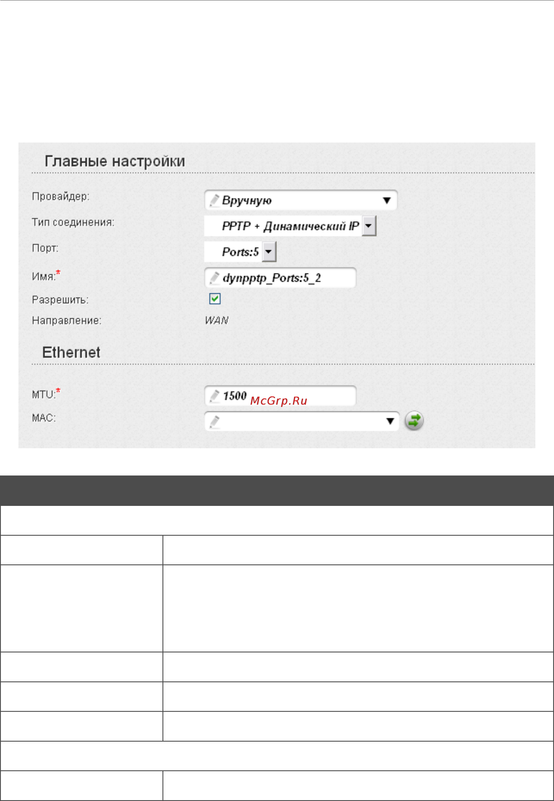 D-Link DIR-320/NRU [128/210] Wan соединение типа pptp динамический ip и l2tp динамический ip