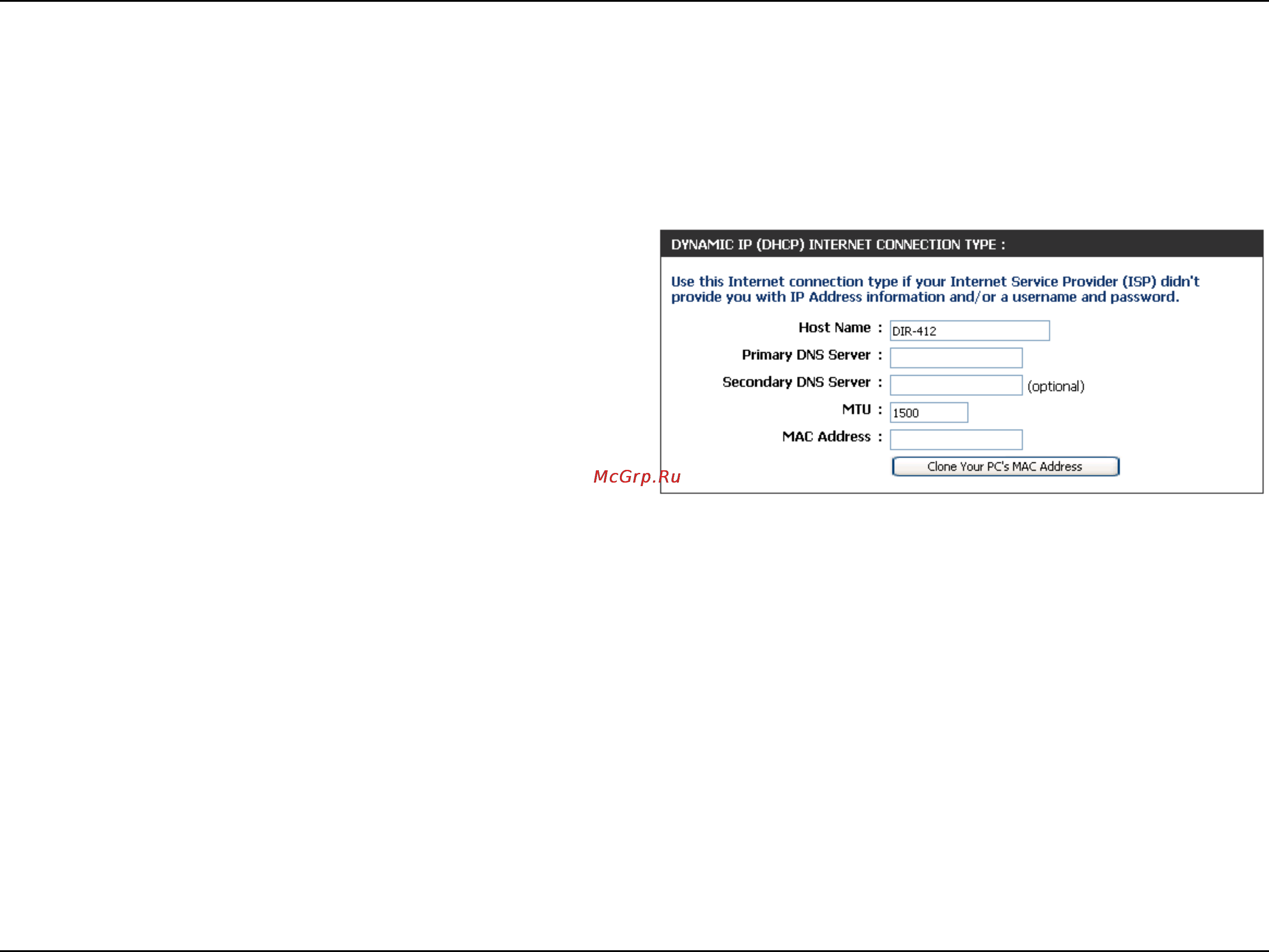 D-Link DIR-412 [31/101] Manual configuration wan mode