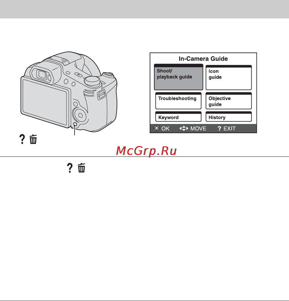 Sony DSC-HX100V [22/96] In camera guide