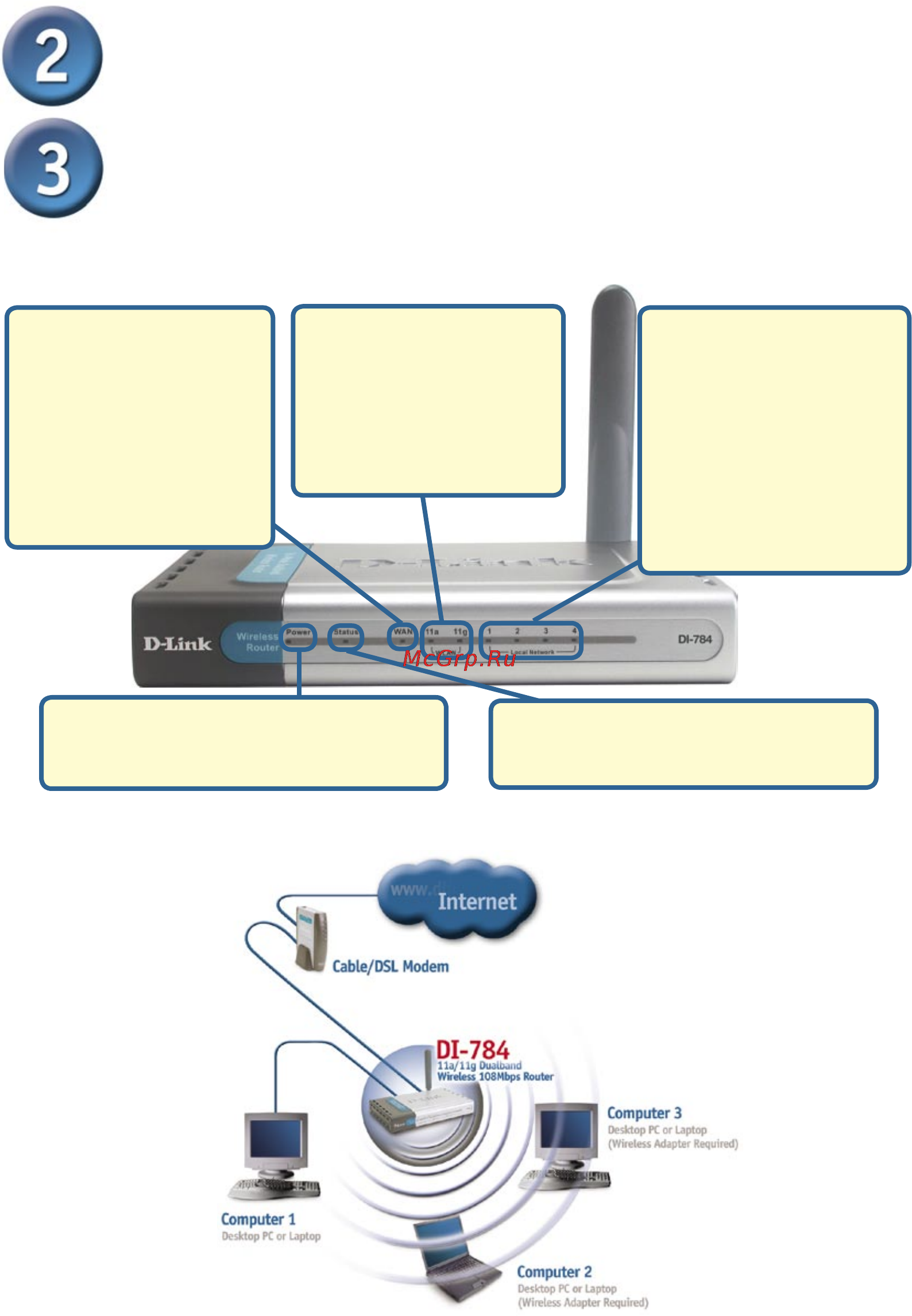 D-Link DI-784 [3/12] Перезагрузите ваш компьютер